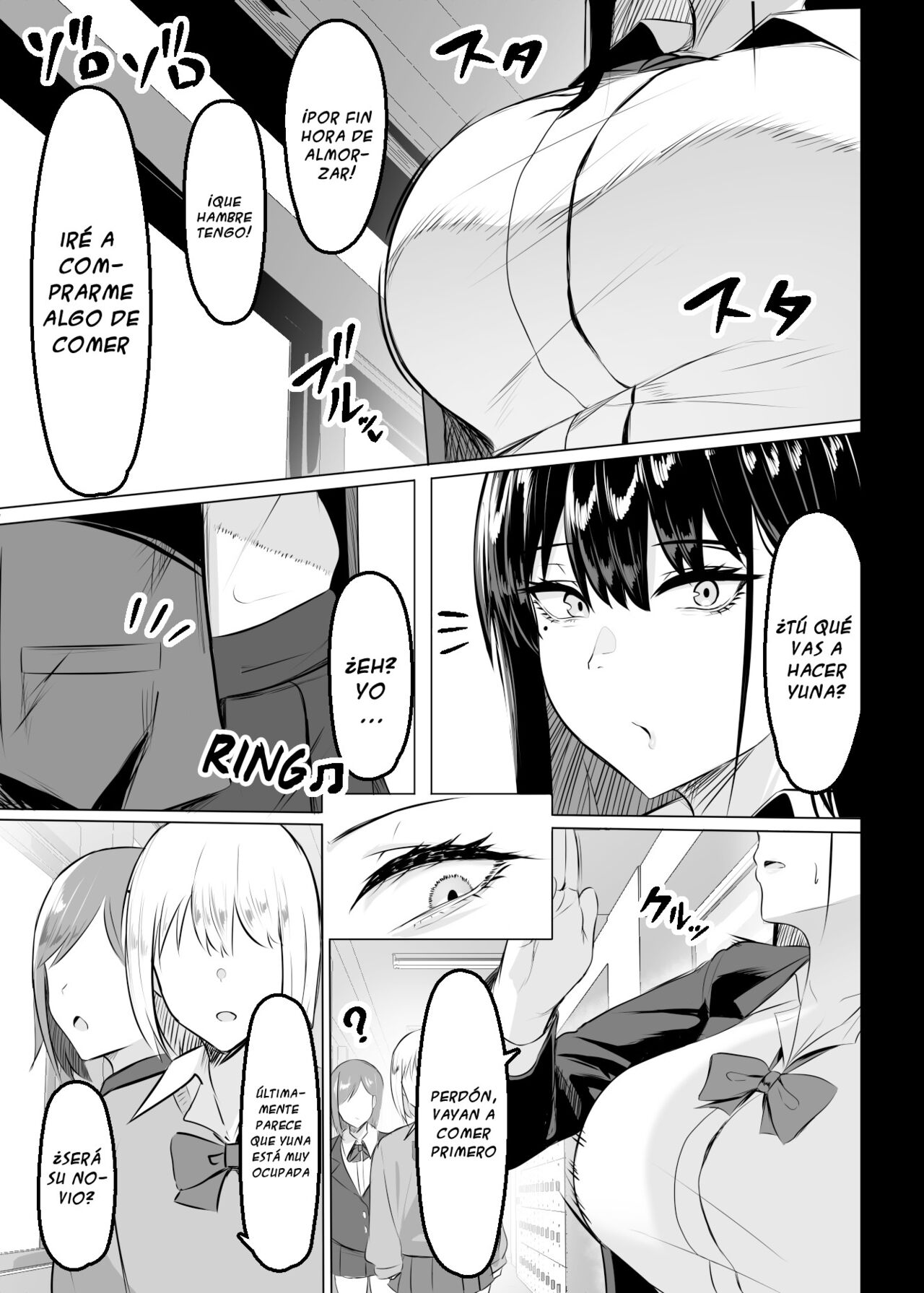 [Usonoki (Tsukunendo)] La Gyaru Tetona de mi Clase | Ore no Class no Chichi Gal (Spanish) [Digital] numero di immagine  2