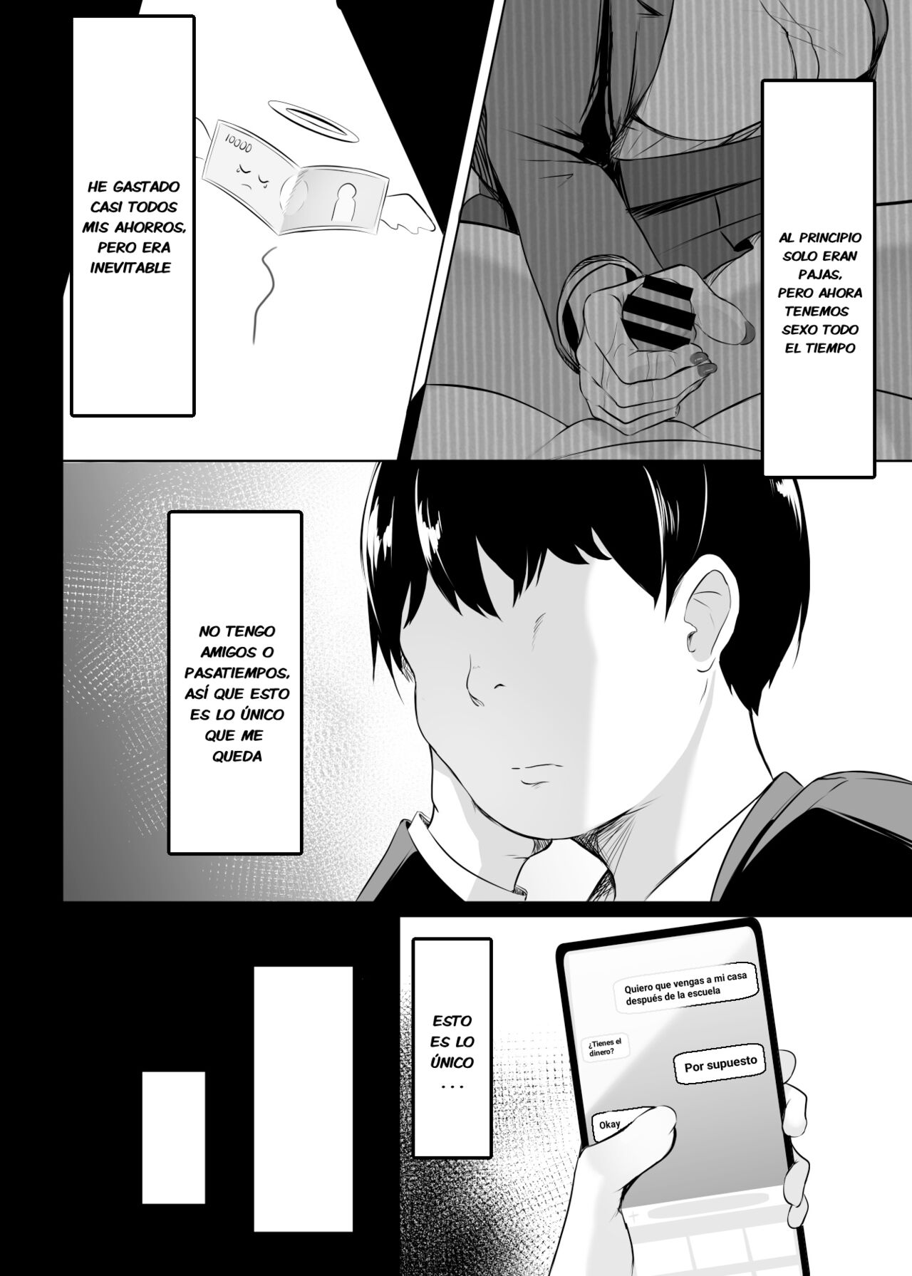 [Usonoki (Tsukunendo)] La Gyaru Tetona de mi Clase | Ore no Class no Chichi Gal (Spanish) [Digital] numero di immagine  7