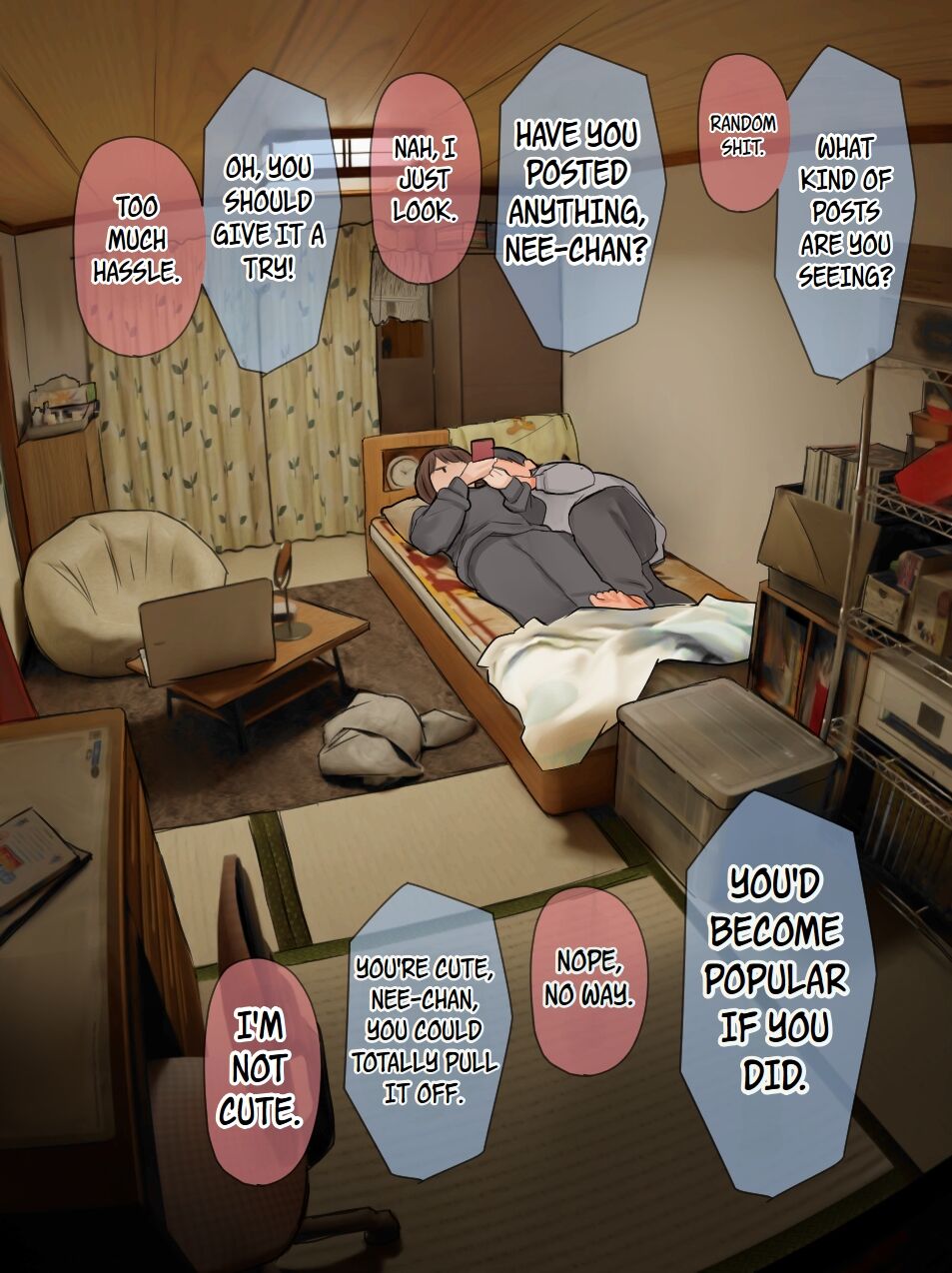 [Hanpatsu Zokusei] Ane to no Nichijō Kaiwa | Everyday Conversations With My Big Sister [English] [WayVZ] [Ongoing] 图片编号 28