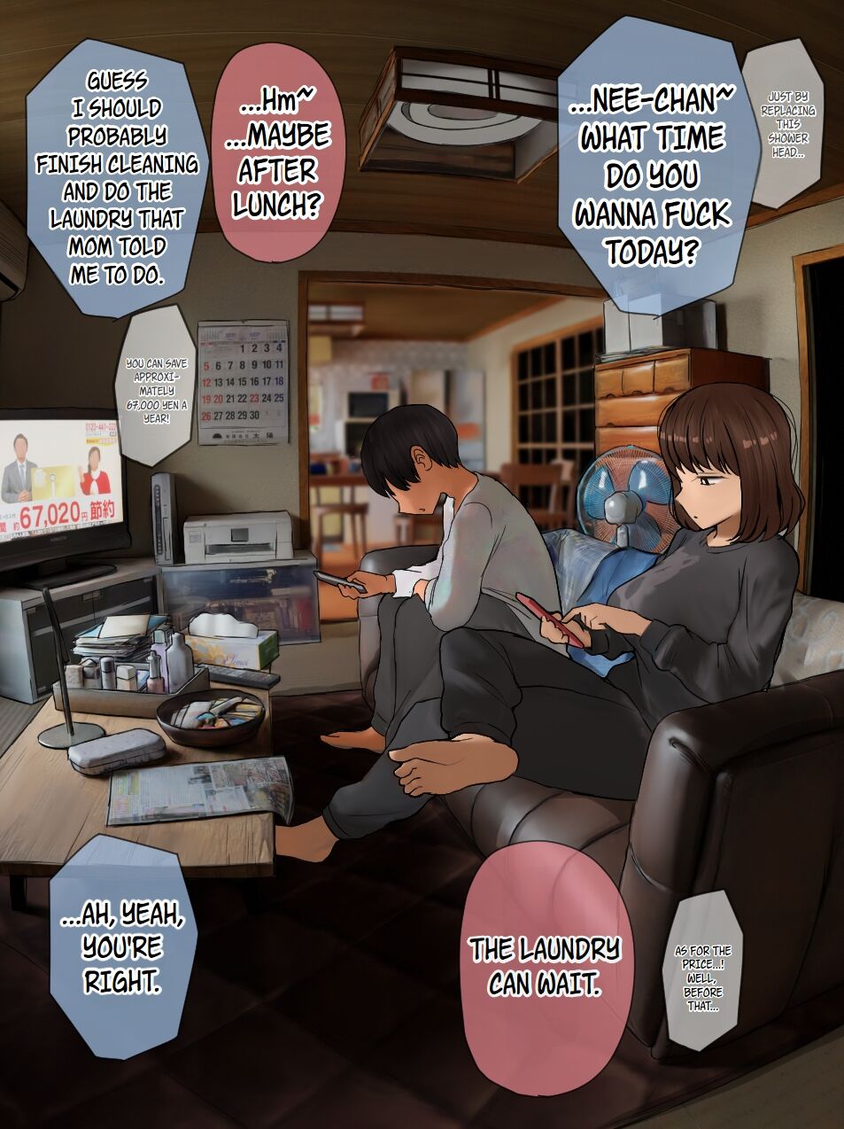 [Hanpatsu Zokusei] Ane to no Nichijō Kaiwa | Everyday Conversations With My Big Sister [English] [WayVZ] [Ongoing] 图片编号 59