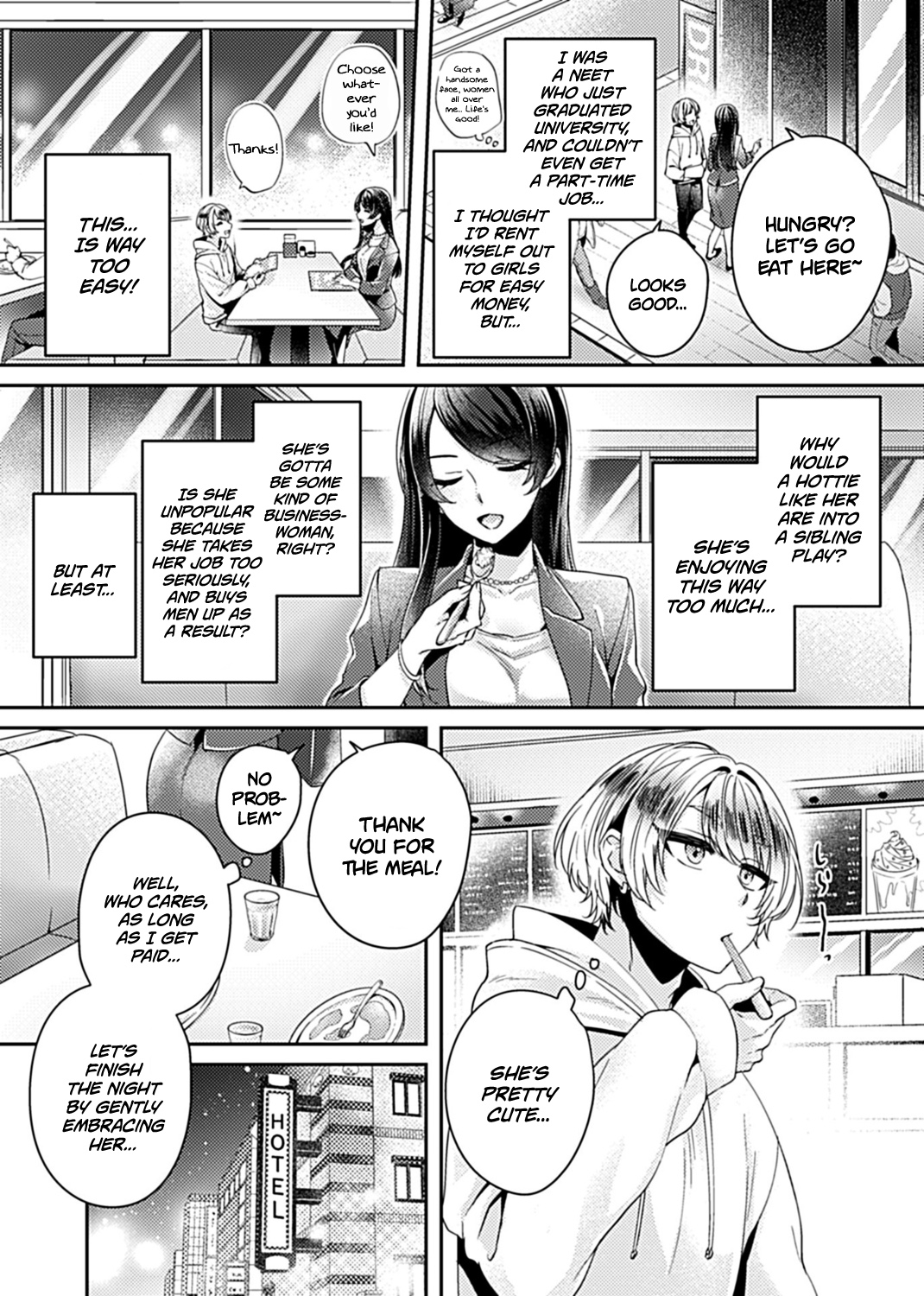 [Izumi Hachi] Anekatsu OL ~Onee-san wa Koubi ga Daisuki~ | The Big Sis Who Loves To Fuck Ch. 1 (Anekatsu OL) [English] [Ojama TL] image number 2