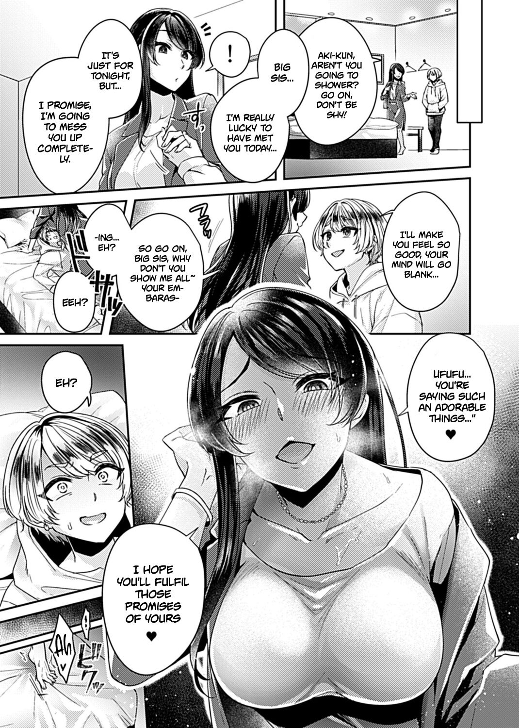 [Izumi Hachi] Anekatsu OL ~Onee-san wa Koubi ga Daisuki~ | The Big Sis Who Loves To Fuck Ch. 1 (Anekatsu OL) [English] [Ojama TL] image number 3