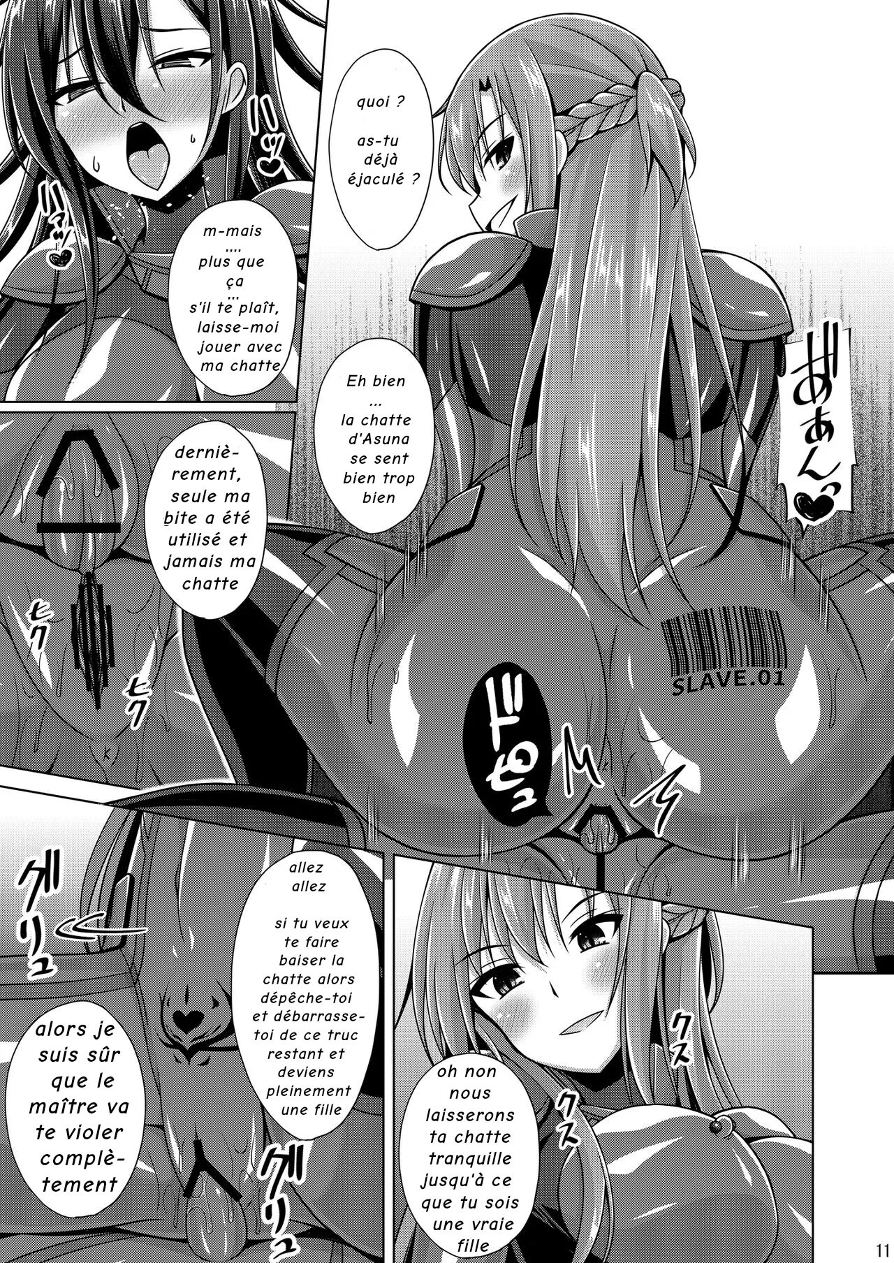 (C102) [Imitation Moon (Narumi Yuu)] Kuro no Kenshito Yobareta Ore wa mou nai... IFEND (Sword Art Online) [French] image number 10