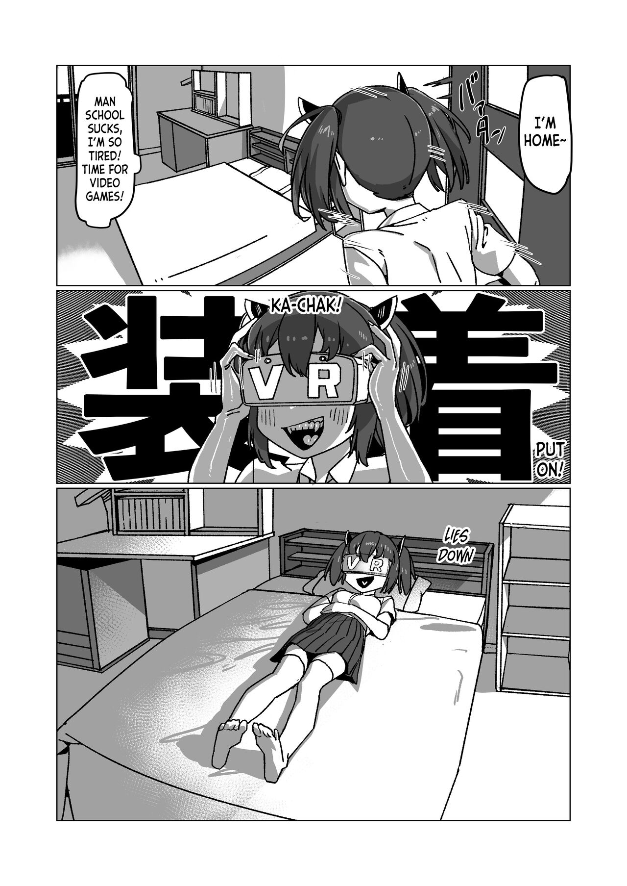 [Kaeru Douhu] Kiritan's Full-Dive VR Dungeon (VOICEROID) [English] [desudesu] [Digital] 图片编号 2