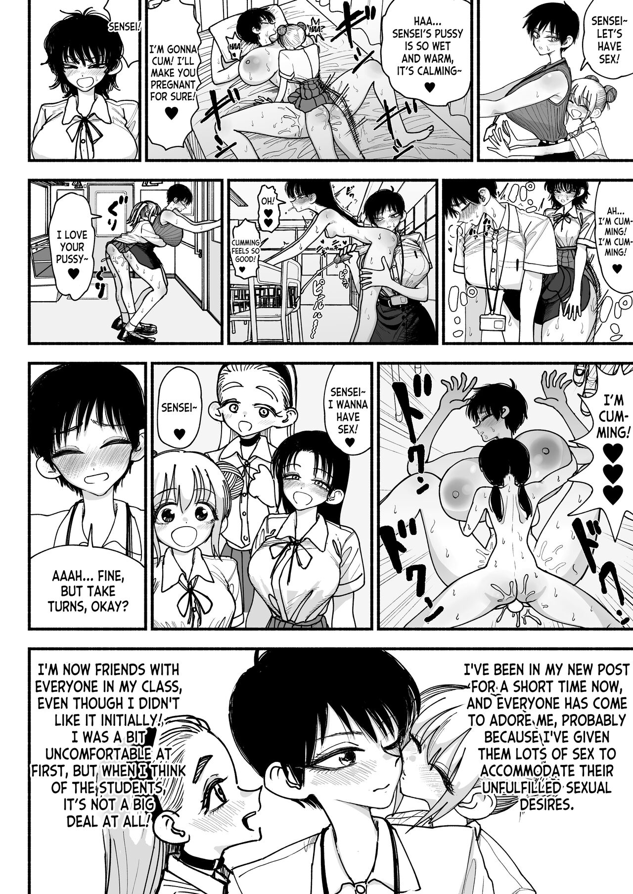 [Nagayama (Agagaga)] Futanari Joshikou no Onaho ~Itsudemo Sex Sasete Kureru Kiyowa de Yasashii Koushinchou Kyonyuu Sensei~ [English] [desudesu] image number 36