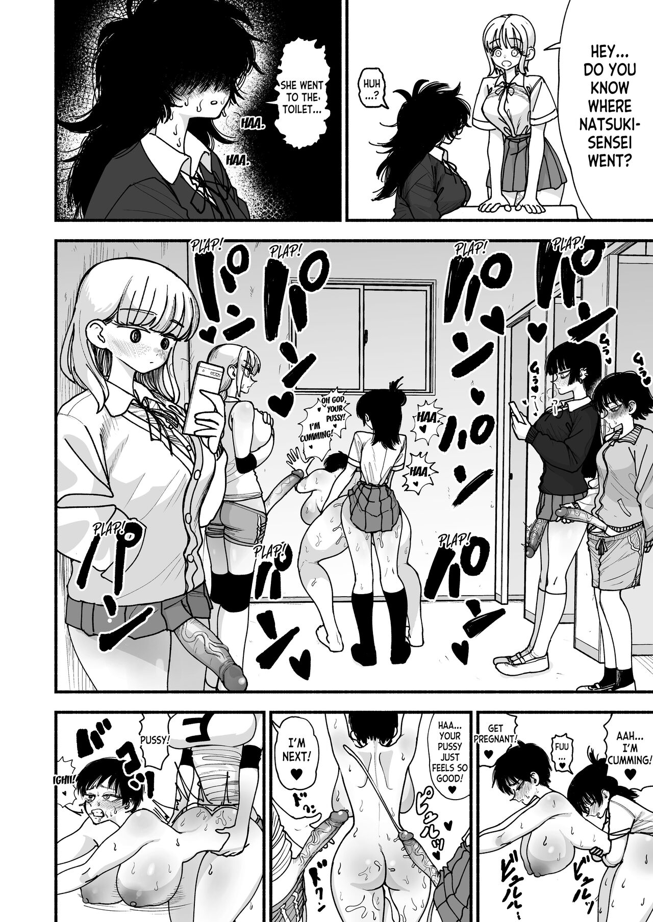 [Nagayama (Agagaga)] Futanari Joshikou no Onaho ~Itsudemo Sex Sasete Kureru Kiyowa de Yasashii Koushinchou Kyonyuu Sensei~ [English] [desudesu] image number 38