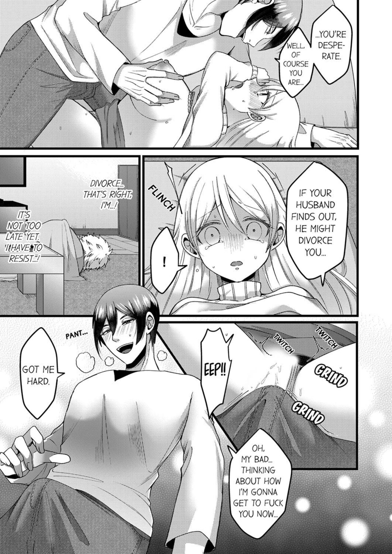 [Aikawa Meruo] "Kyohiken Nante Nain da Yo" Danna no Shinyuu ni Netorareru Hitozuma | “You Have No Right to Refuse” Married Woman Stolen by Her Husband’s Best Friend 1-6 (Complete) [English] image number 19