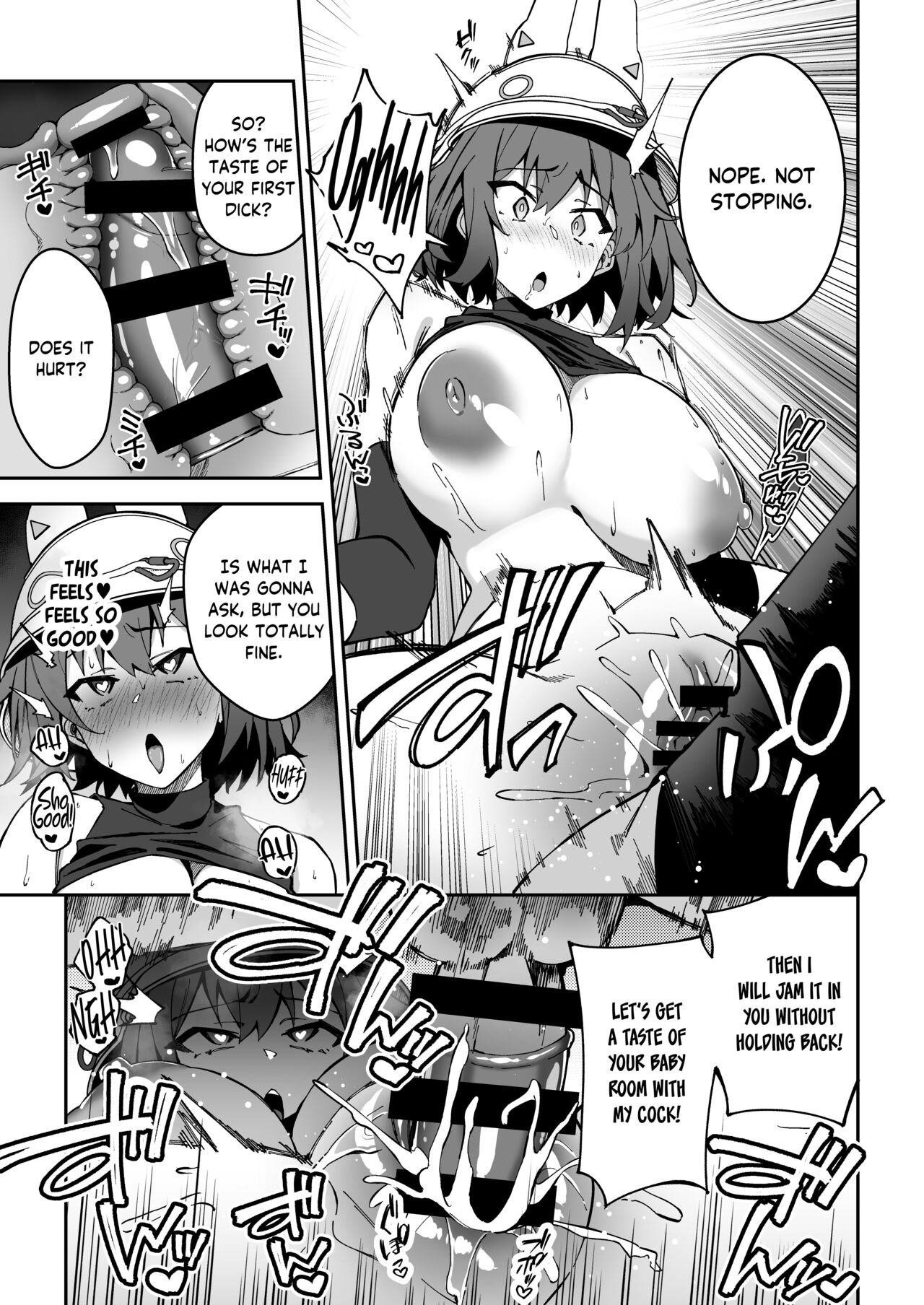 [Syunichi Kansuu (Syunichi)] Yokujou Usagi no Shokushou Choutatsu Sakusen | Lusty rabbit's mission to secure food supply (Blue Archive)[English] [Tea Party Scans] [Digital] image number 14