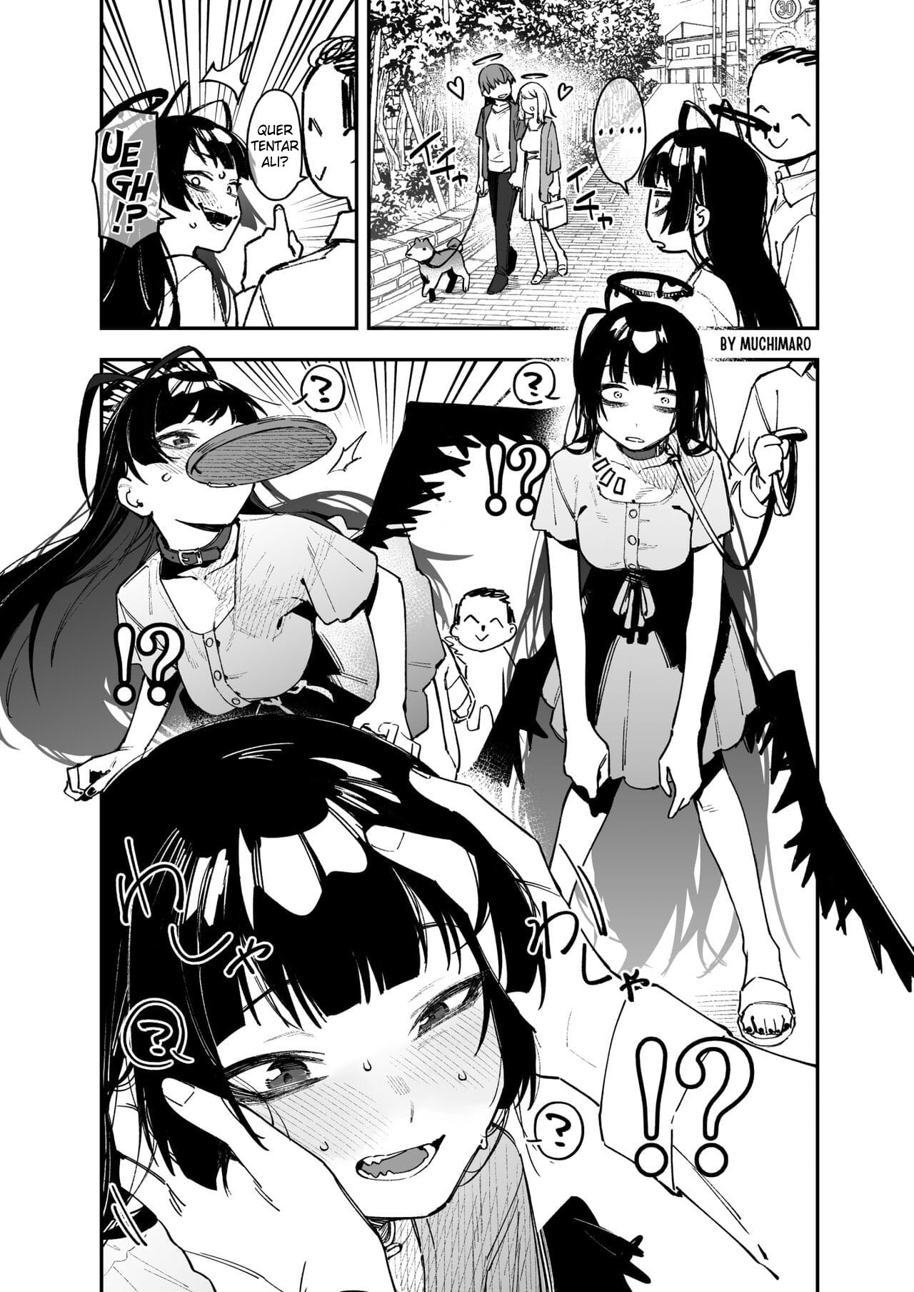 [Metsuki Warui Kyoudan (Suruga Kuroitsu)] Tsurugi datte Seishun shitai (Blue Archive) [Portuguese-BR] [Mundo Hentai] [Digital] image number 35