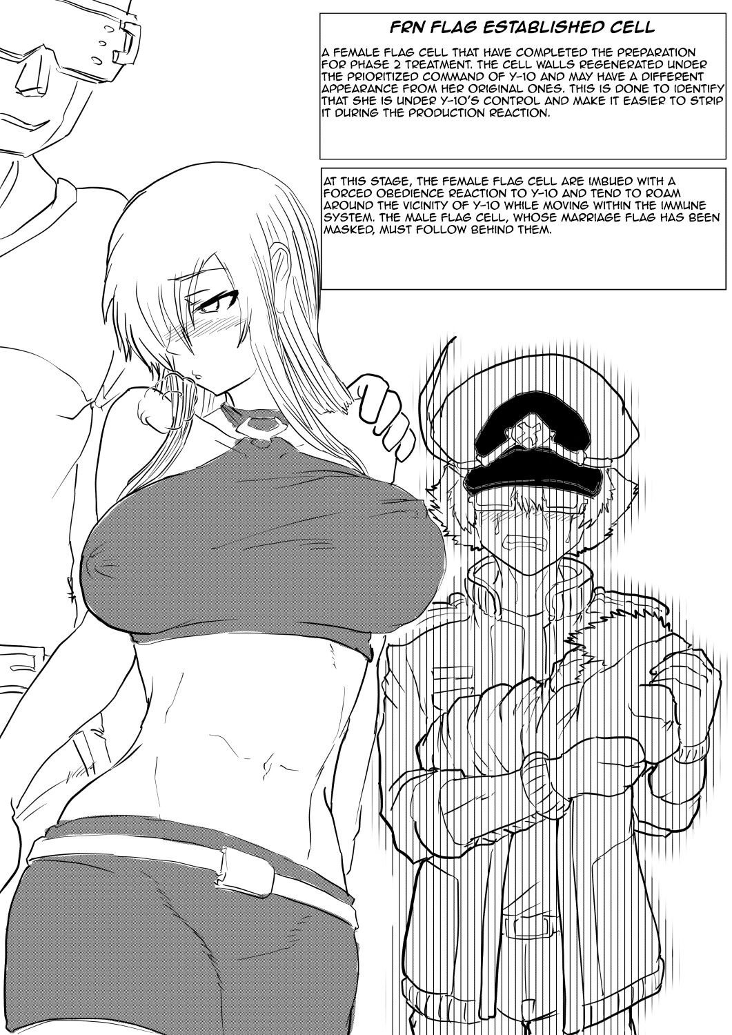 [Veinpasu] White Blood Cells Are Being Tormented by the Forced Immune Cell in the New Treatment!! (Cell at Work BLACK) (Aishii21) image number 15