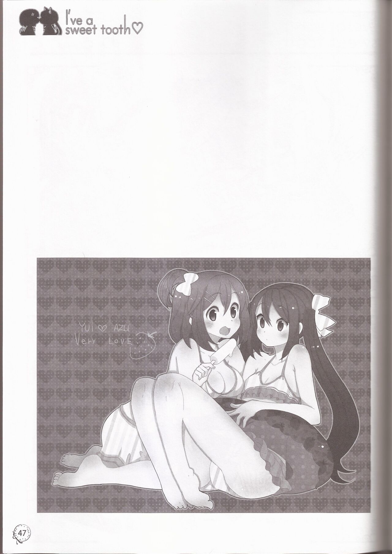 [Nmou Futon! (Various)] I've a Sweet tooth (K-On!) 图片编号 44