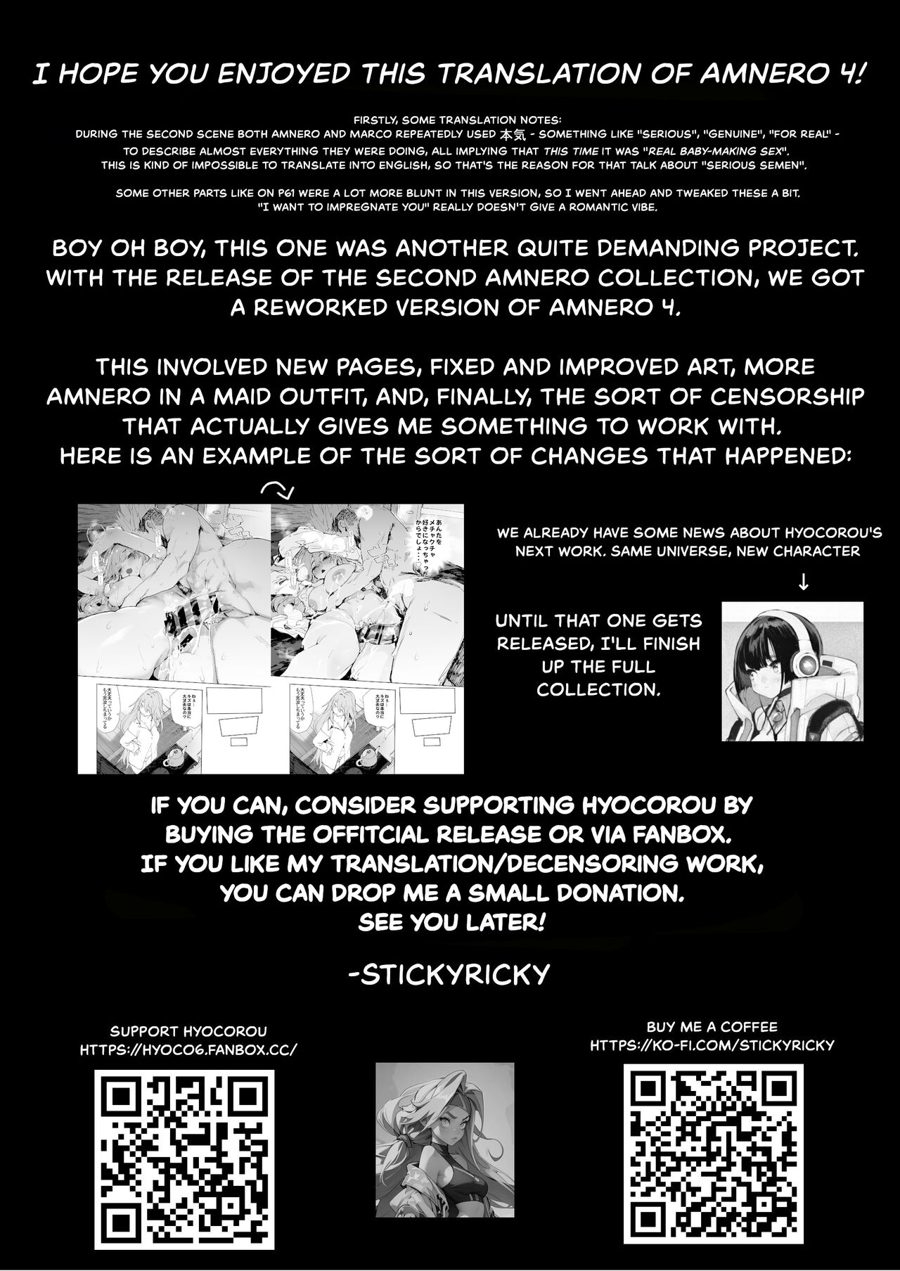 [Hyoco Road (Hyocorou)] AMNERO4 frustration relief [English] [StickyRicky] [Decensored] [Collection Version] [Digital] image number 76