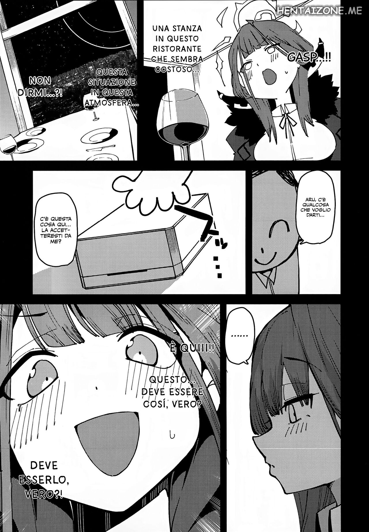 (C102) [Rakuen Tiramisu (Cobo)] Aru-chan Shachou Aigan Doubutsu ni Naru | Una Proposta Indecente (Blue Archive) [Italian] numero di immagine  6