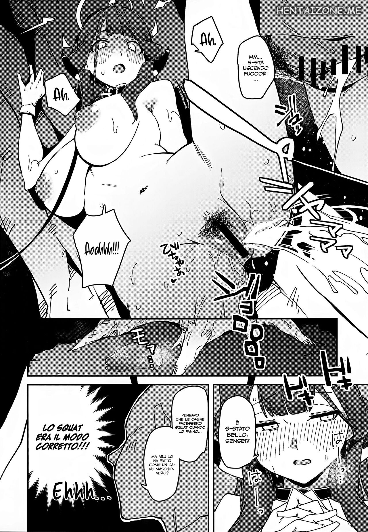 (C102) [Rakuen Tiramisu (Cobo)] Aru-chan Shachou Aigan Doubutsu ni Naru | Una Proposta Indecente (Blue Archive) [Italian] numero di immagine  11