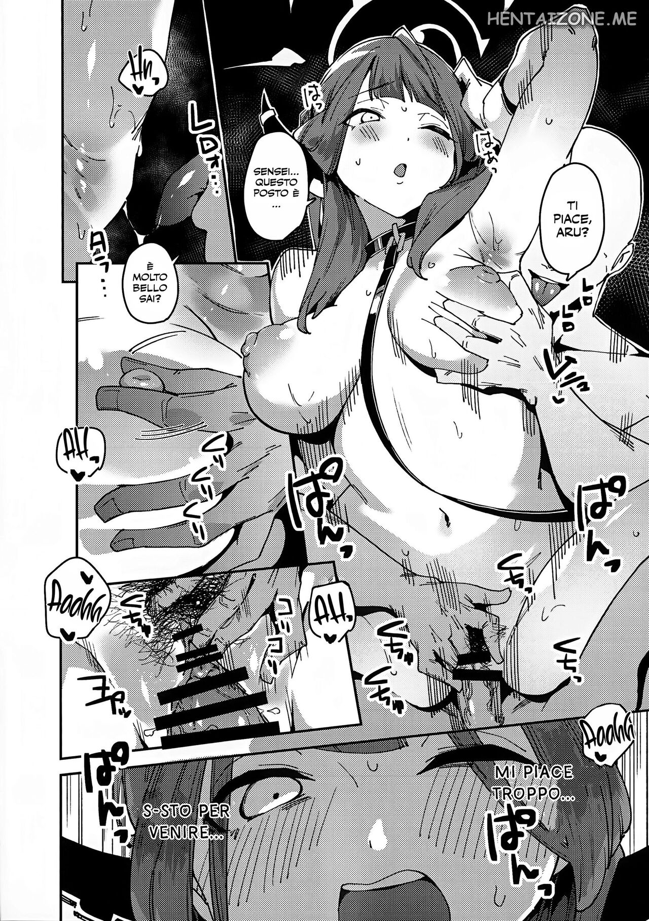 (C102) [Rakuen Tiramisu (Cobo)] Aru-chan Shachou Aigan Doubutsu ni Naru | Una Proposta Indecente (Blue Archive) [Italian] numero di immagine  19