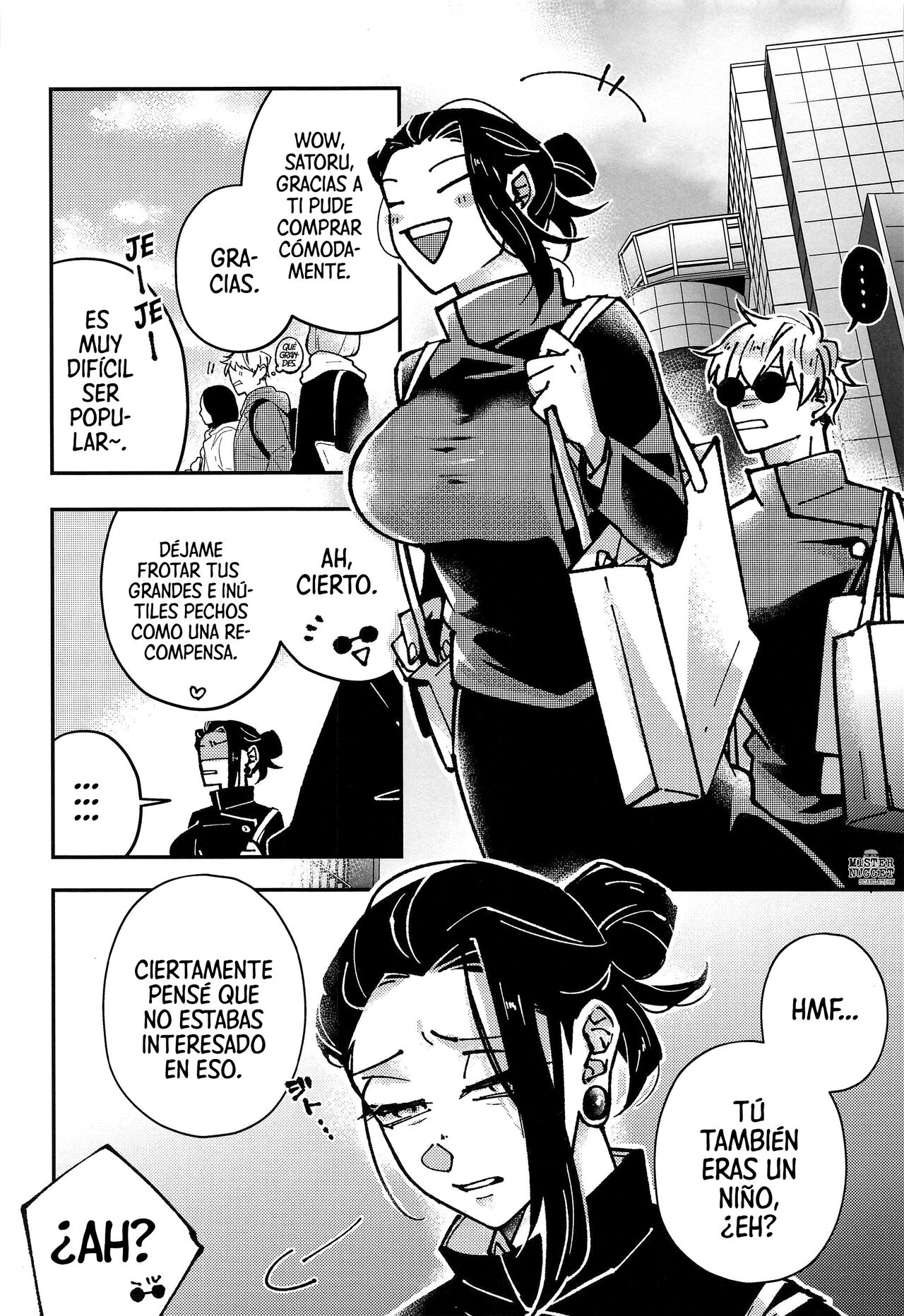 (Chou Yougen 2023) [GUZ (Okami Hazuki)] Nyo! (Jujutsu Kaisen) [Spanish] [Mister Nugget] 图片编号 4