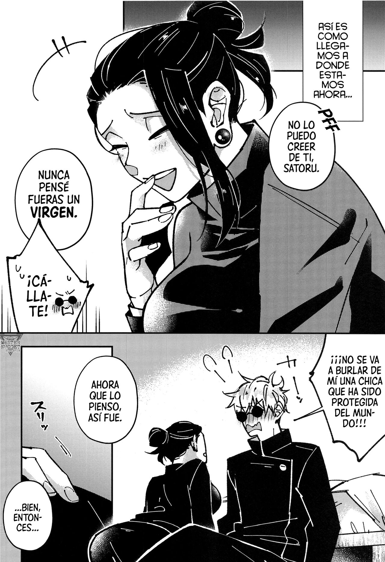 (Chou Yougen 2023) [GUZ (Okami Hazuki)] Nyo! (Jujutsu Kaisen) [Spanish] [Mister Nugget] 图片编号 6