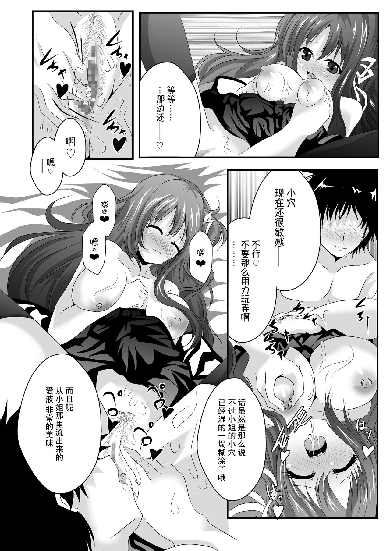 [MirrorWorld (Mira)] Iyarashii Ohime-sama wa Okirai desuka? (Seiren Tsukai no Blade Dance) [Chinese] [脸肿汉化组] [Digital] 图片编号 18