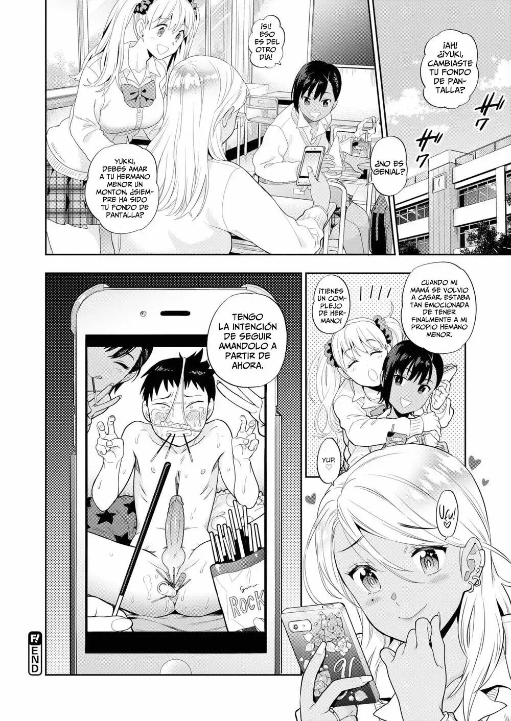 [Azuma Tesshin] Hermano menor virgen y 3 Gyarus- Ch. 01-05 (Completo) [Spanish] изображение № 26