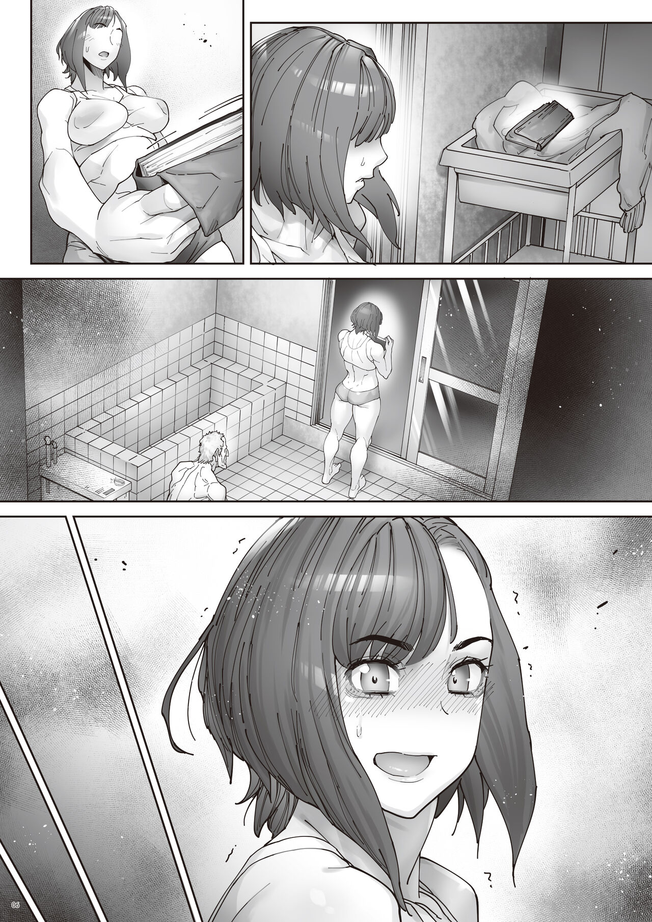 [Kocho Kocho Koukou (Bonten)] Kaigo Beit de Iroboke Jijii no Gouin na Yokkyuu to Okane no Mae ni Chitai o Sarasu JK [Digital] [Textless] numero di immagine  8