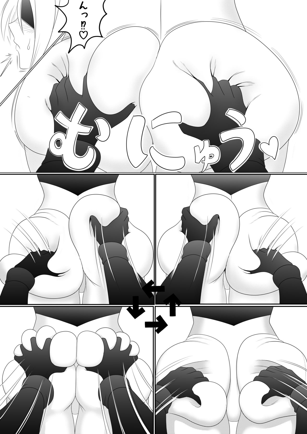 [駄堕] Automata Manga Oshiri Hen (Honban Nashi) (NieR:Automata) 图片编号 3