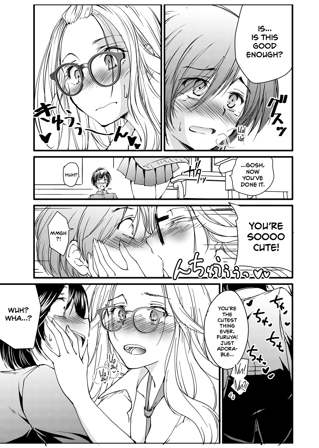 [Tanken Harahara] Megane no Gyaru wa Inkya ni Yasashii | Bespectacled Gyaru Befriending Loner [English] [head empty] imagen número 15