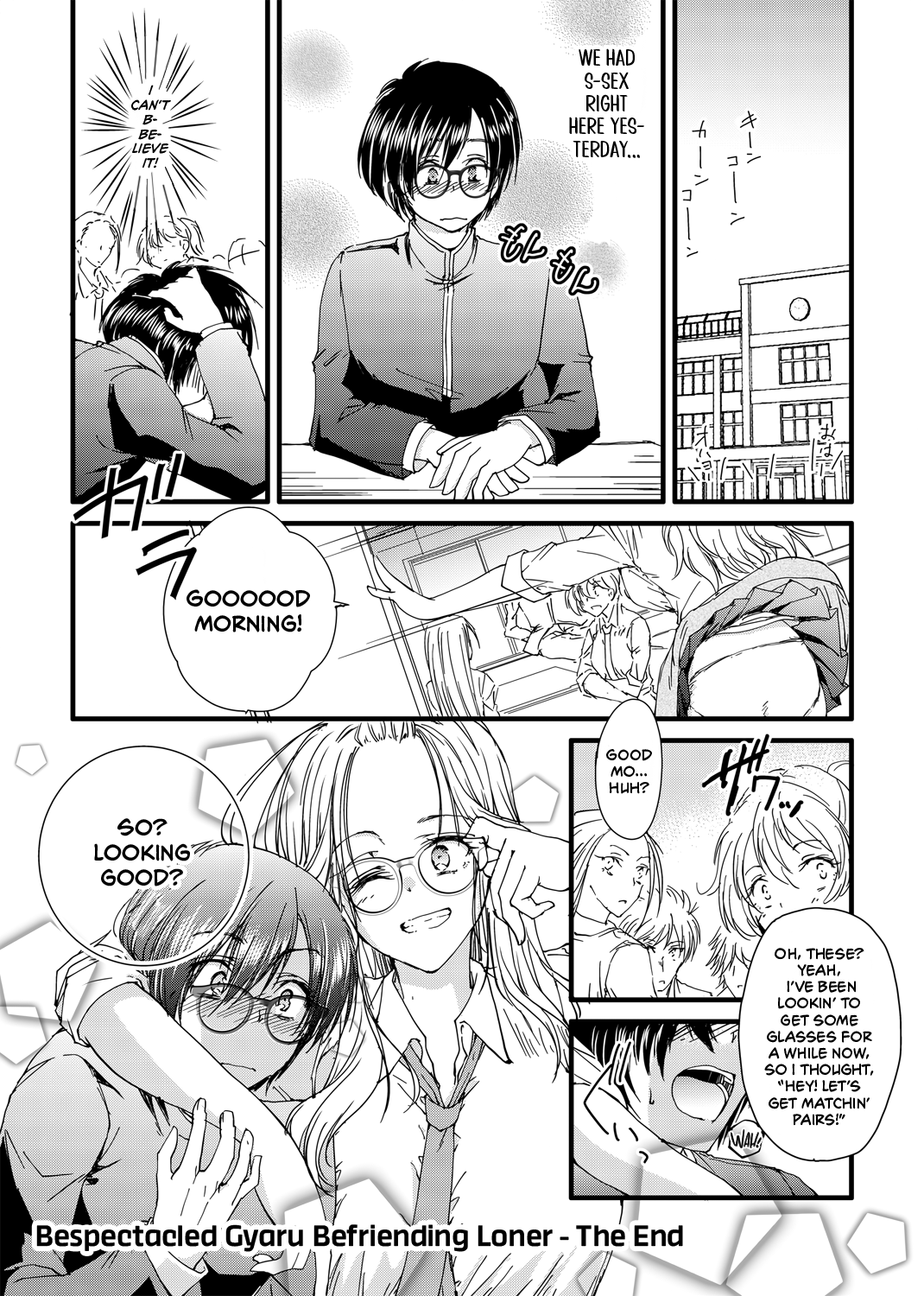 [Tanken Harahara] Megane no Gyaru wa Inkya ni Yasashii | Bespectacled Gyaru Befriending Loner [English] [head empty] imagen número 28