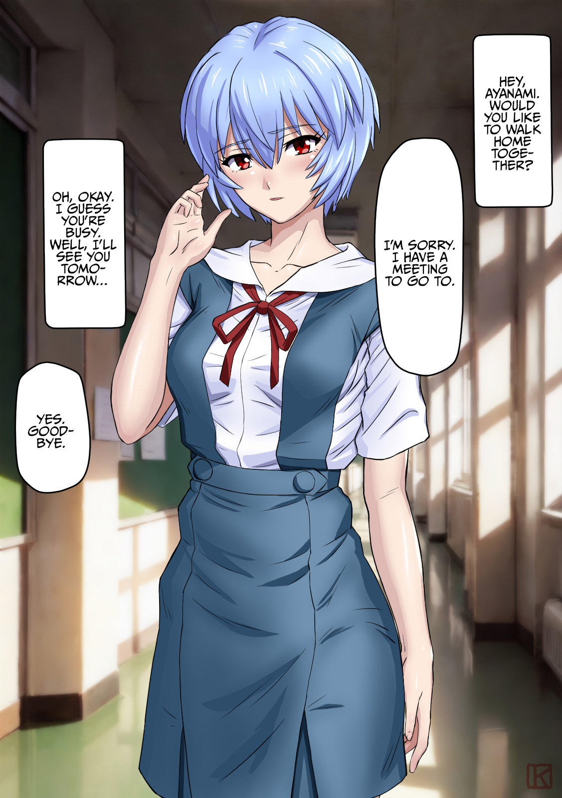 [Faker (keny)] Seirei Shoujo Sokuochi 2-koma Hen | Sex Slave Girl  2-panel Instant Degradation Edition (Neon Genesis Evangelion) [English] =TB= 图片编号 2