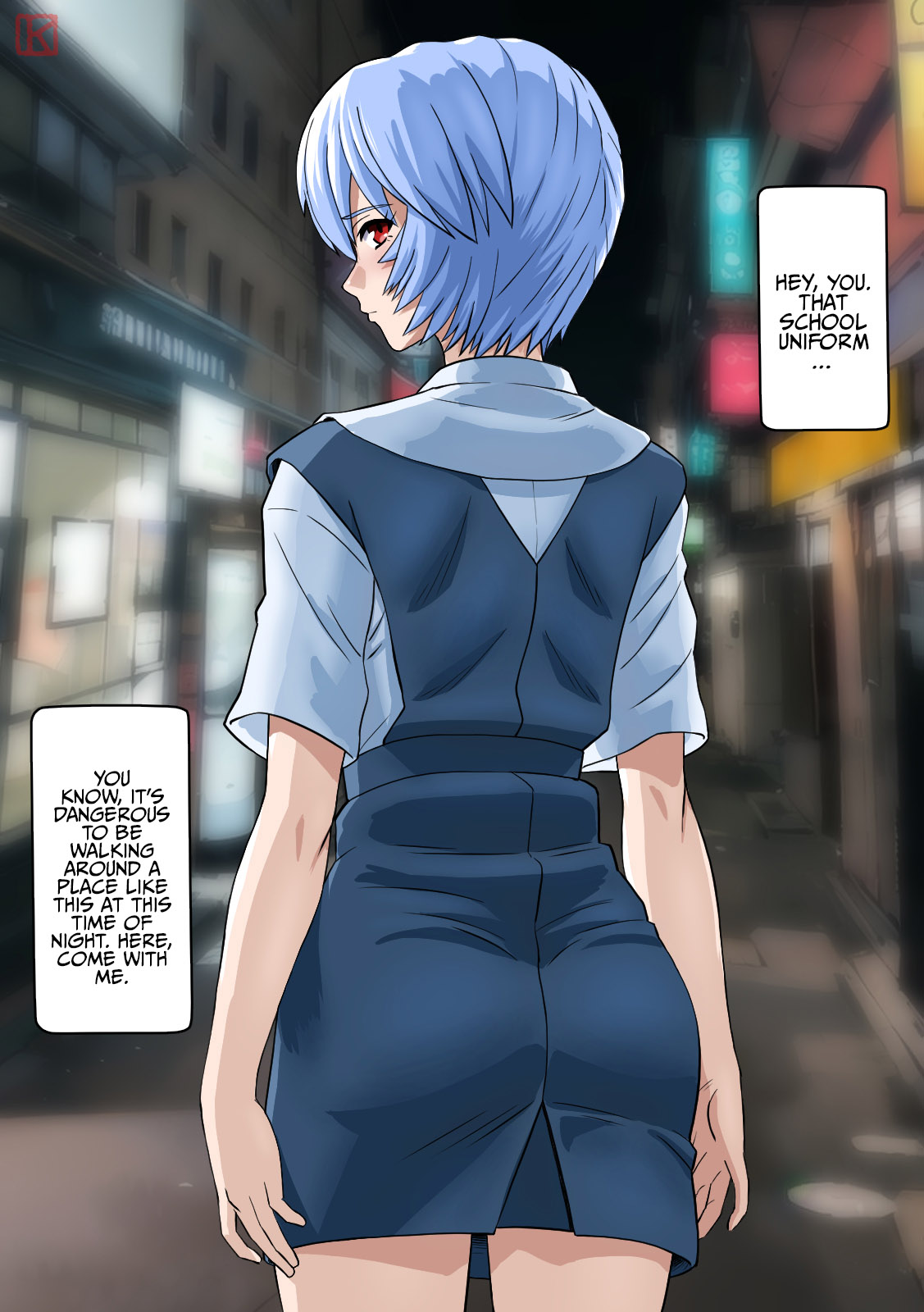 [Faker (keny)] Seirei Shoujo Sokuochi 2-koma Hen | Sex Slave Girl  2-panel Instant Degradation Edition (Neon Genesis Evangelion) [English] =TB= 图片编号 23