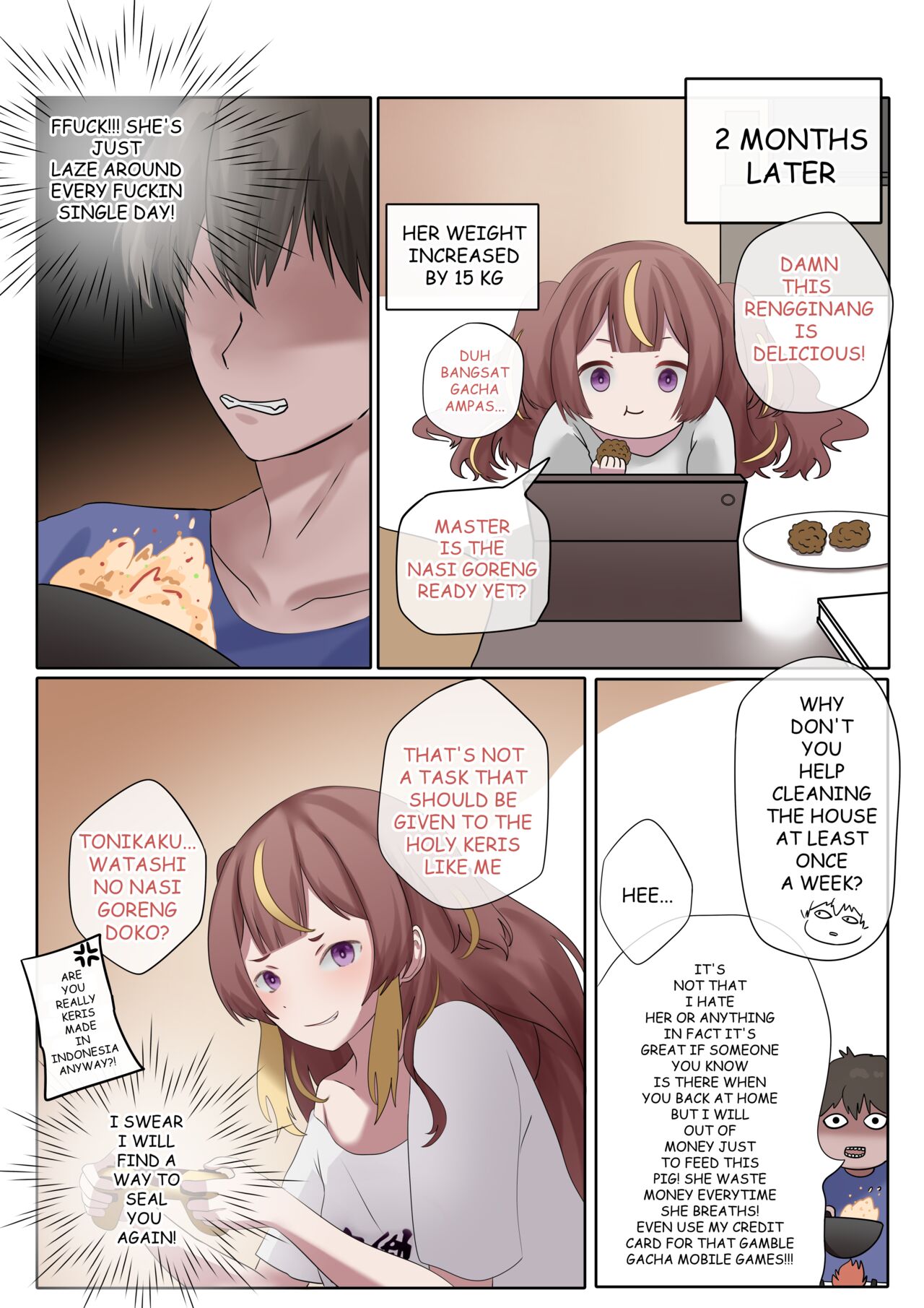 [SiFarid] My 800 Years Old Keris Can't be This Sexually Frustated! (Anya Melfissa) [English] image number 5