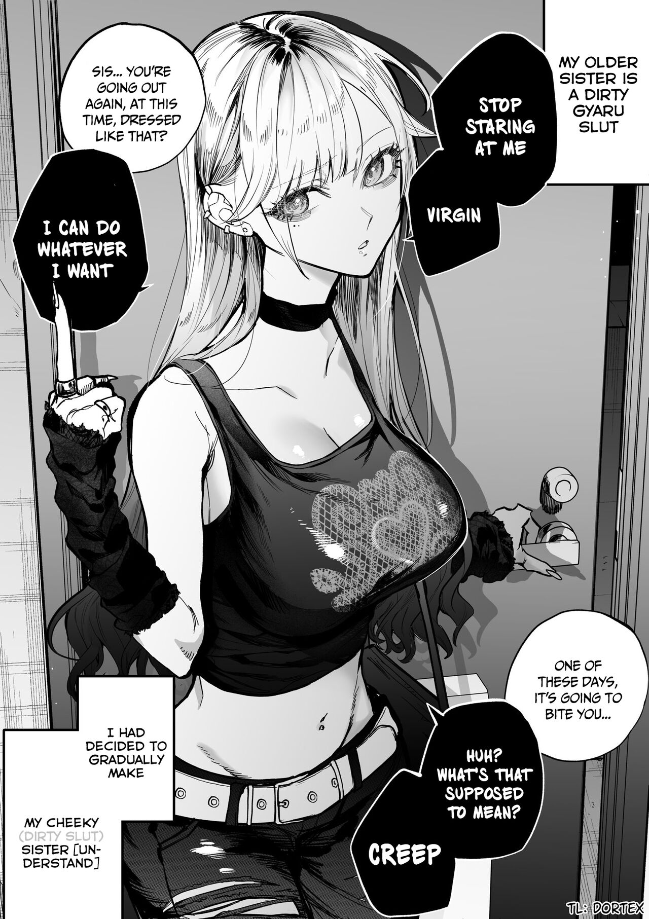 [Egaki Numa] The Day I Decided to Make My Cheeky Gyaru Sister Understand in My Own Way Ch. 1-5 (Ongoing) image number 1