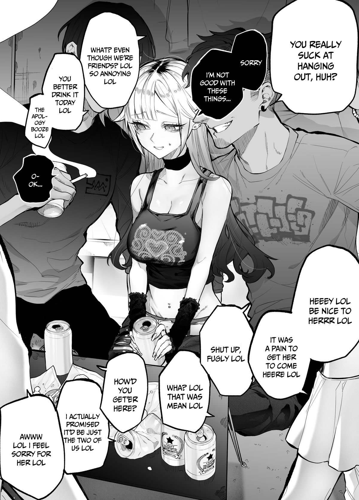 [Egaki Numa] The Day I Decided to Make My Cheeky Gyaru Sister Understand in My Own Way Ch. 1-5 (Ongoing) image number 2