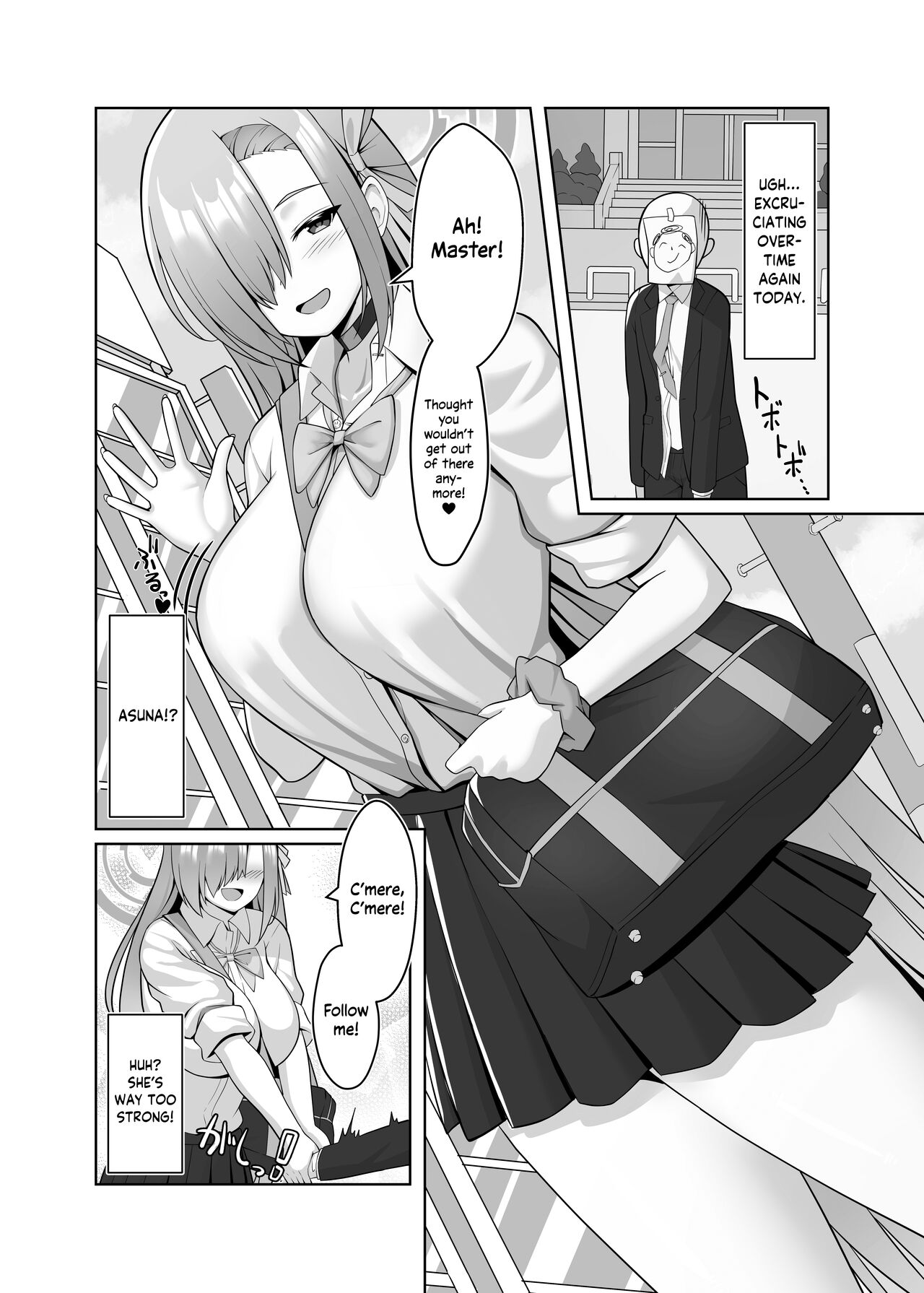 [Nekolovelandou (Nekojima)] Ichinose Asuna to Sukebe Suru Hon | Lewd Sex with Ichinose Asuna (Blue Archive) [English] [Shiromaru] [Digital] numero di immagine  2