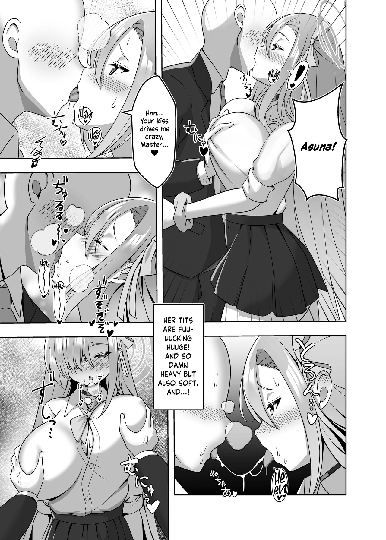 [Nekolovelandou (Nekojima)] Ichinose Asuna to Sukebe Suru Hon | Lewd Sex with Ichinose Asuna (Blue Archive) [English] [Shiromaru] [Digital] numero di immagine  4