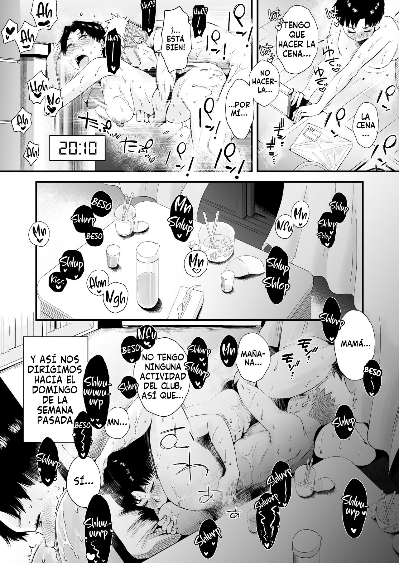 [Haitoku Sensei] Dono Mama ga Suki? ~Yamaguchi-ke no Baai~ | ¿Cuál mamá te gusta más? ~La Familia Yamaguchi~ [Spanish] [J.C. Translations] 이미지 번호 21