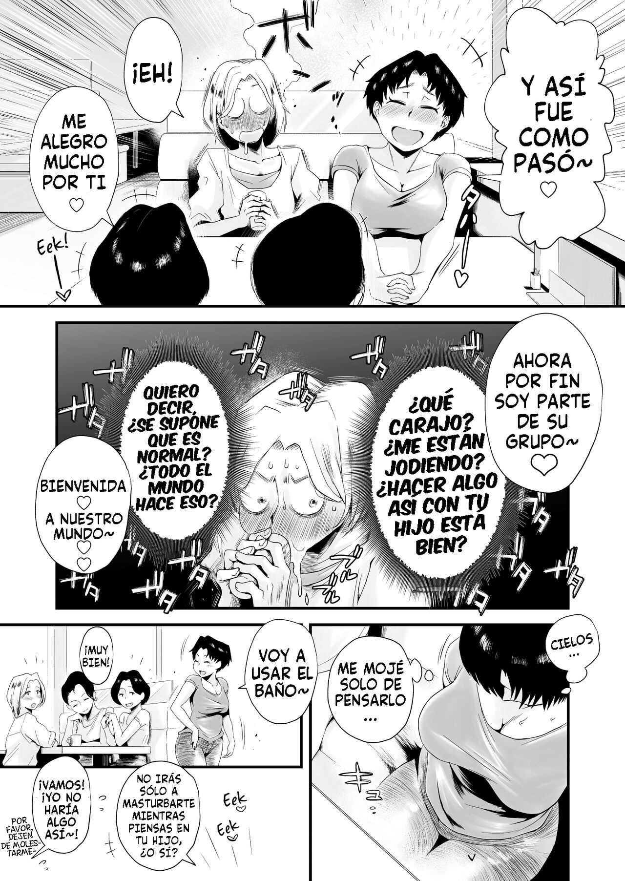 [Haitoku Sensei] Dono Mama ga Suki? ~Yamaguchi-ke no Baai~ | ¿Cuál mamá te gusta más? ~La Familia Yamaguchi~ [Spanish] [J.C. Translations] 이미지 번호 36