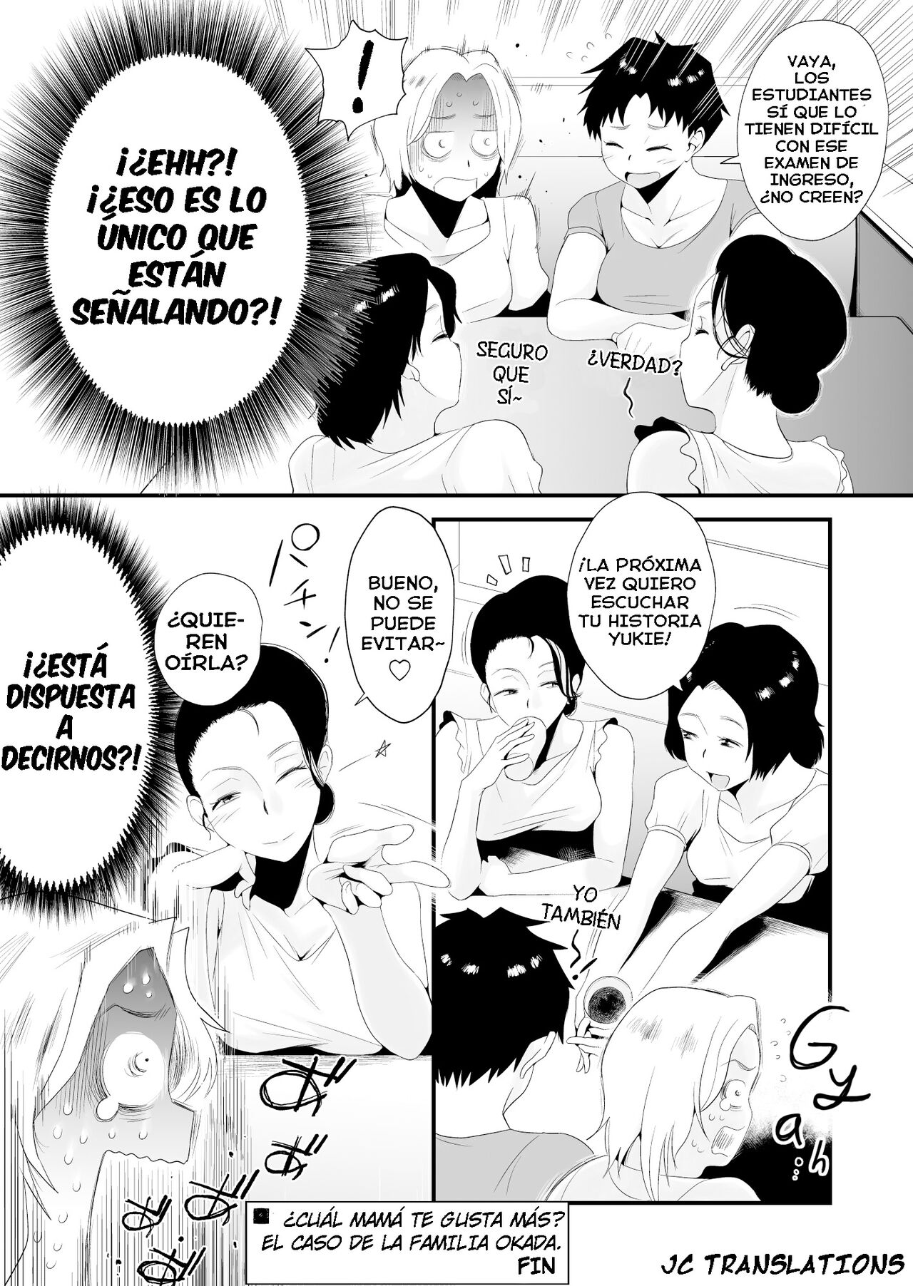 [Haitoku Sensei] Dono Mama ga Suki? ~Okada-ke no Baai~ | ¿Cuál mamá te gusta más? ~La Familia Okada~ [Spanish] [J.C. Translations] 이미지 번호 60