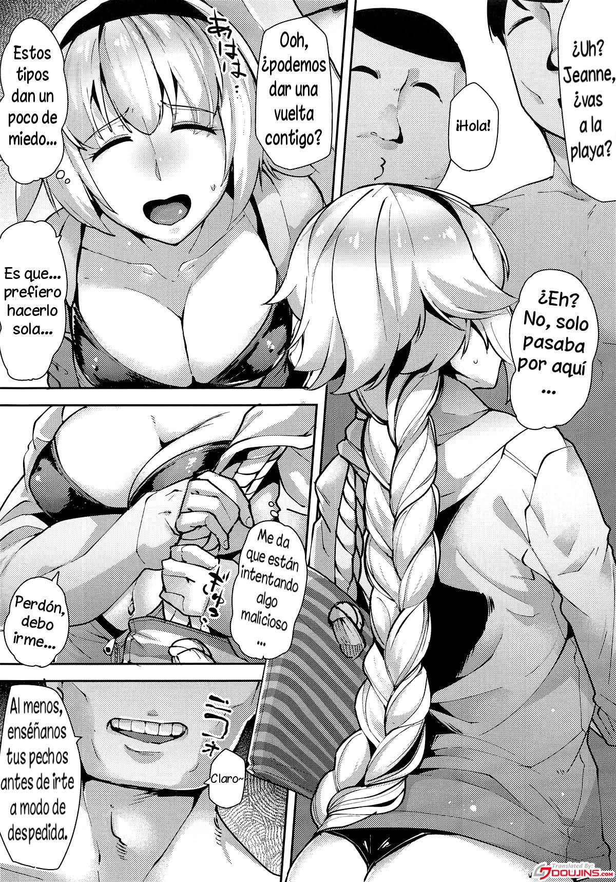 (COMIC1☆14) [Batten Kariba (Ankoku Emu Shougun)] Seijo Saimin Benki (Fate/Grand Order) [Spanish] (Solarismaximum) 2eme image