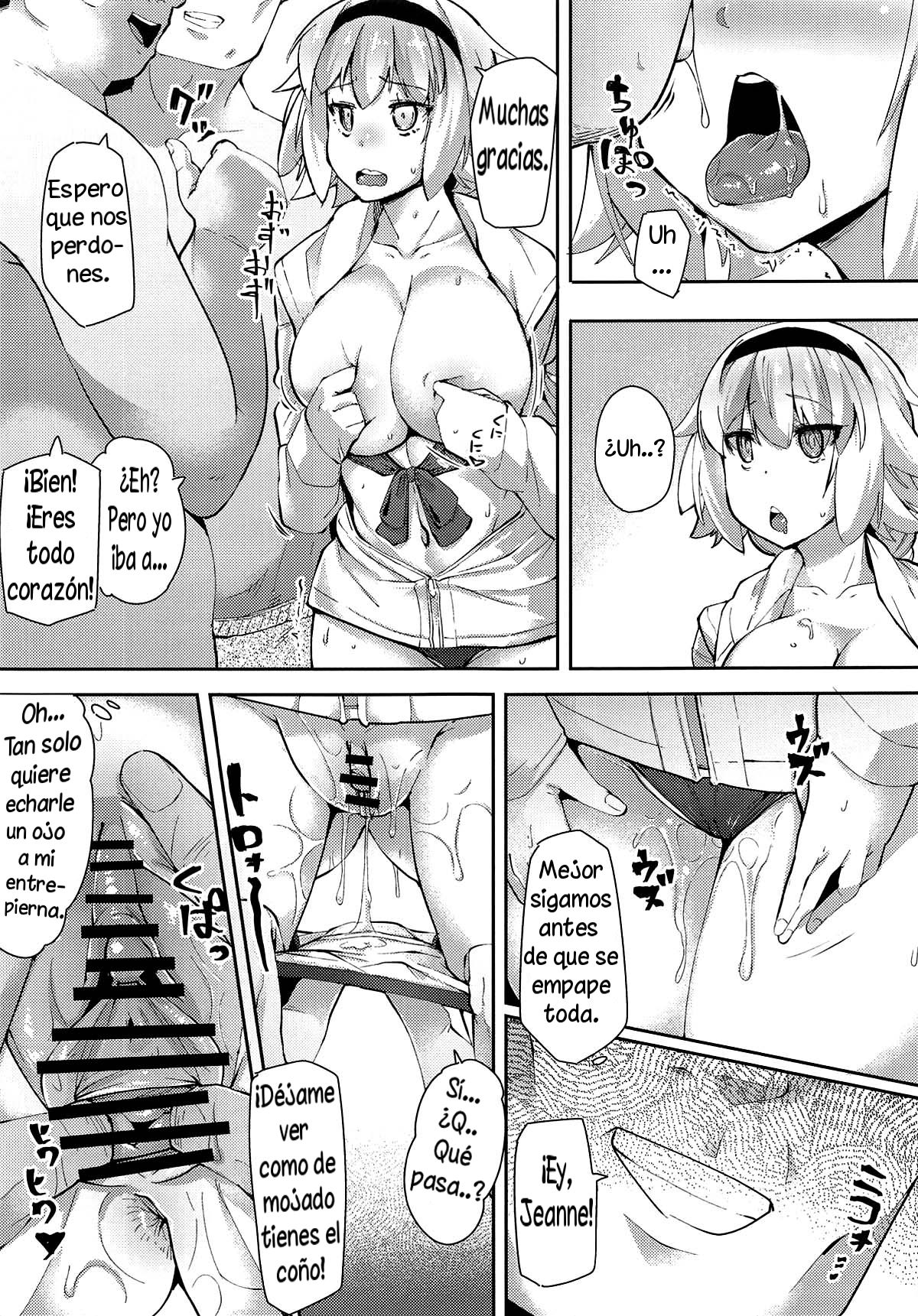 (COMIC1☆14) [Batten Kariba (Ankoku Emu Shougun)] Seijo Saimin Benki (Fate/Grand Order) [Spanish] (Solarismaximum) 6eme image