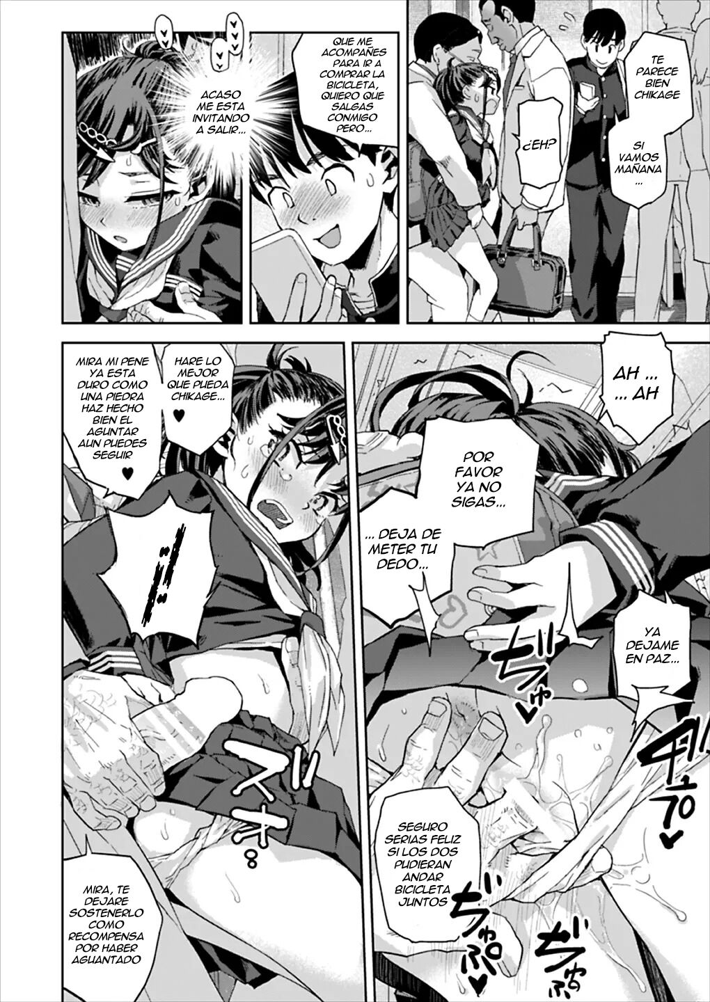 [Tetchan Hato (Minasuki Popuri)] Chikan wa Yurusanai!! | ¡No Tolerare el Acoso! [Spanish] [Fatallezard/End] [Digital] numero di immagine  19