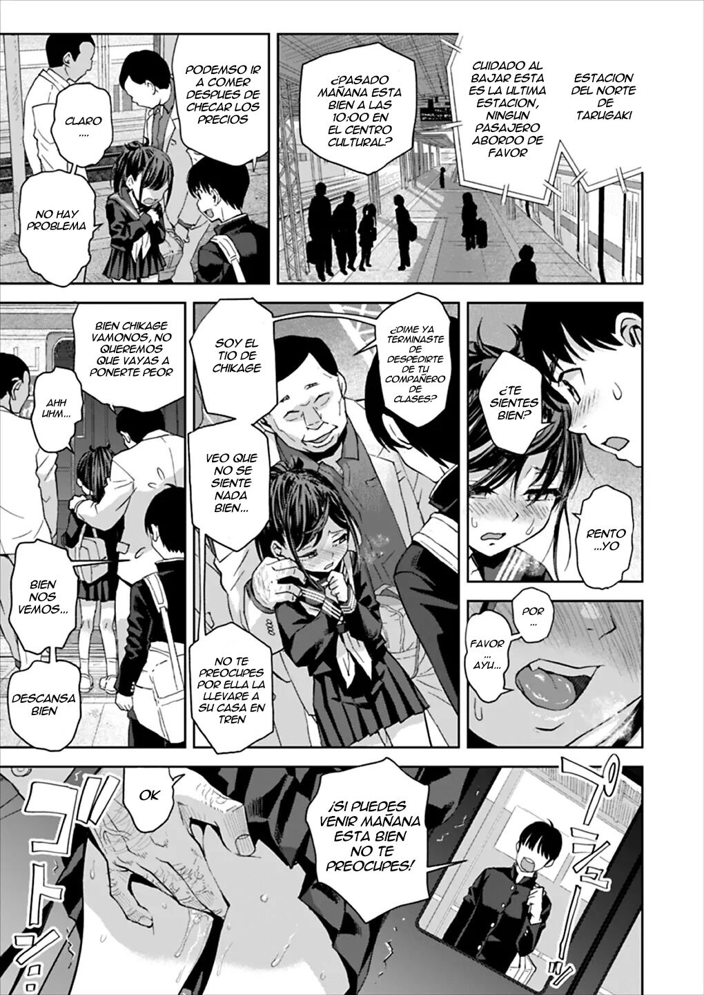 [Tetchan Hato (Minasuki Popuri)] Chikan wa Yurusanai!! | ¡No Tolerare el Acoso! [Spanish] [Fatallezard/End] [Digital] numero di immagine  36