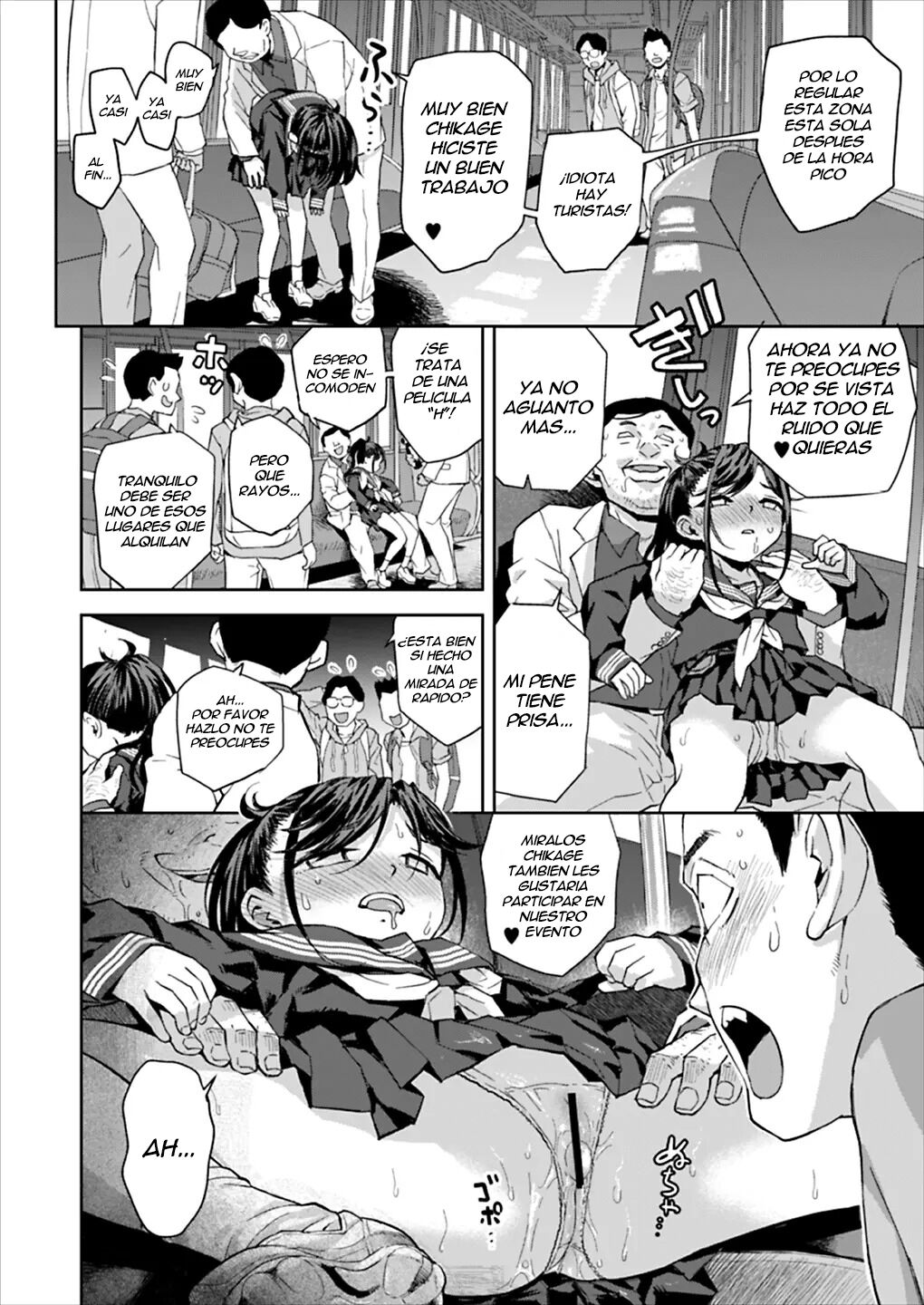 [Tetchan Hato (Minasuki Popuri)] Chikan wa Yurusanai!! | ¡No Tolerare el Acoso! [Spanish] [Fatallezard/End] [Digital] numero di immagine  37