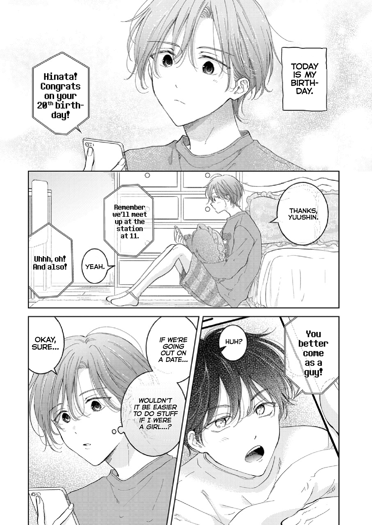 [Mogetama (Tanakamori Yokota)] Seitenkan Appli no Tadashii Tsukaikata 2 | How to use Gender-Changing Apps Properly 2 [Digital] [English] [MMAG Translations] 이미지 번호 3