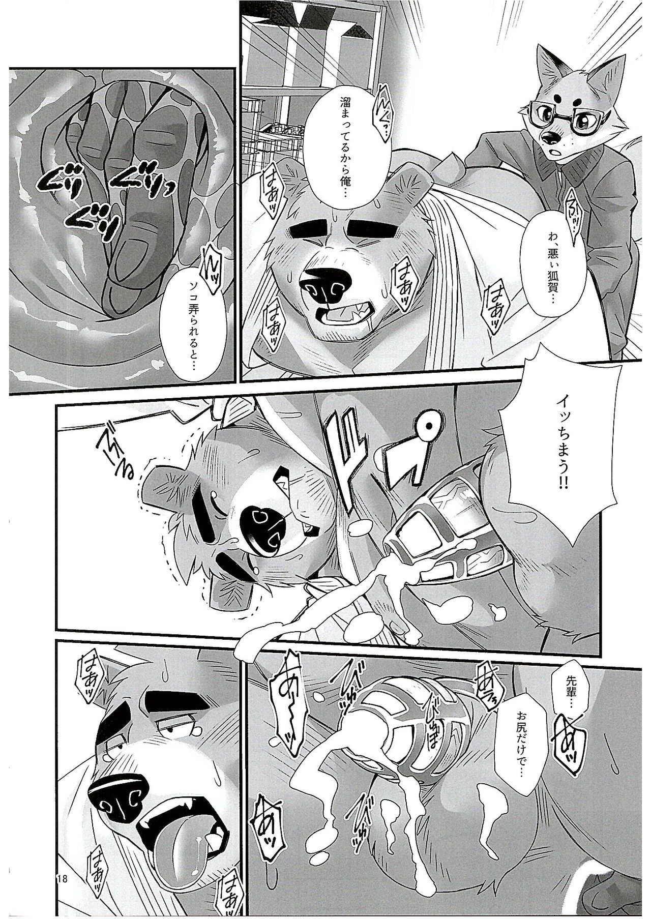 (Kansai! Kemoket 7) [Beartopia (Oaks)] Mental Training numero di immagine  17