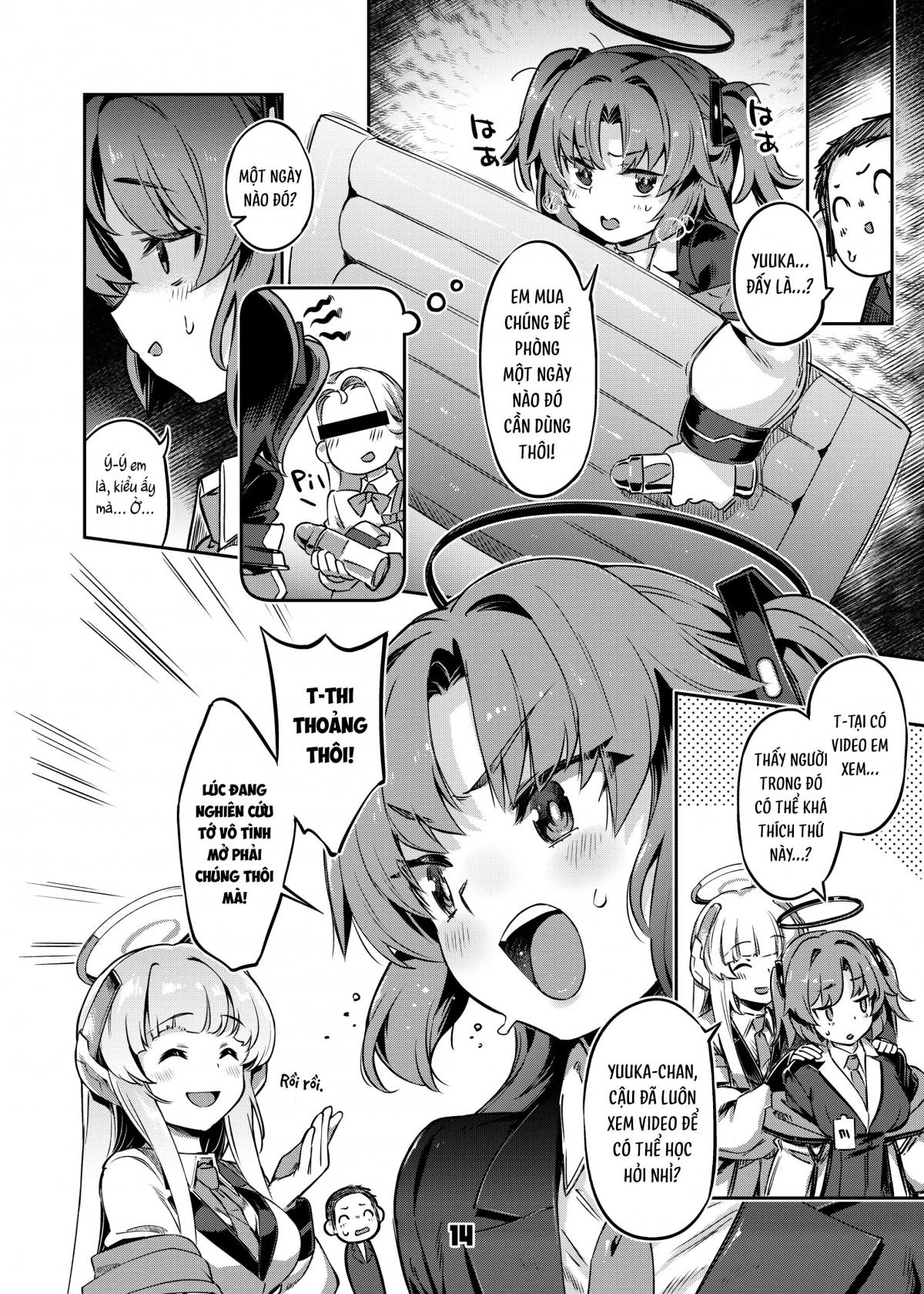 [Zombie to Yukaina Nakamatachi (Super Zombie)] Sensei! Sakiccho dake de Iin Desu ka? (Blue Archive)  [Vietnamese Tiếng Việt] [Digital] numero di immagine  13