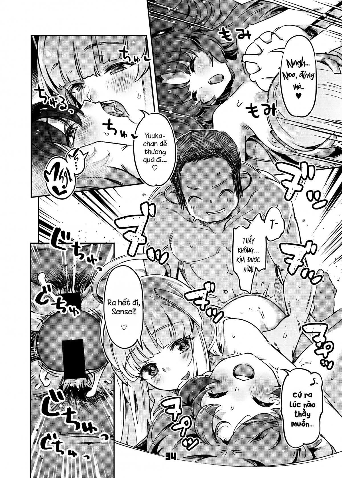 [Zombie to Yukaina Nakamatachi (Super Zombie)] Sensei! Sakiccho dake de Iin Desu ka? (Blue Archive)  [Vietnamese Tiếng Việt] [Digital] numero di immagine  33