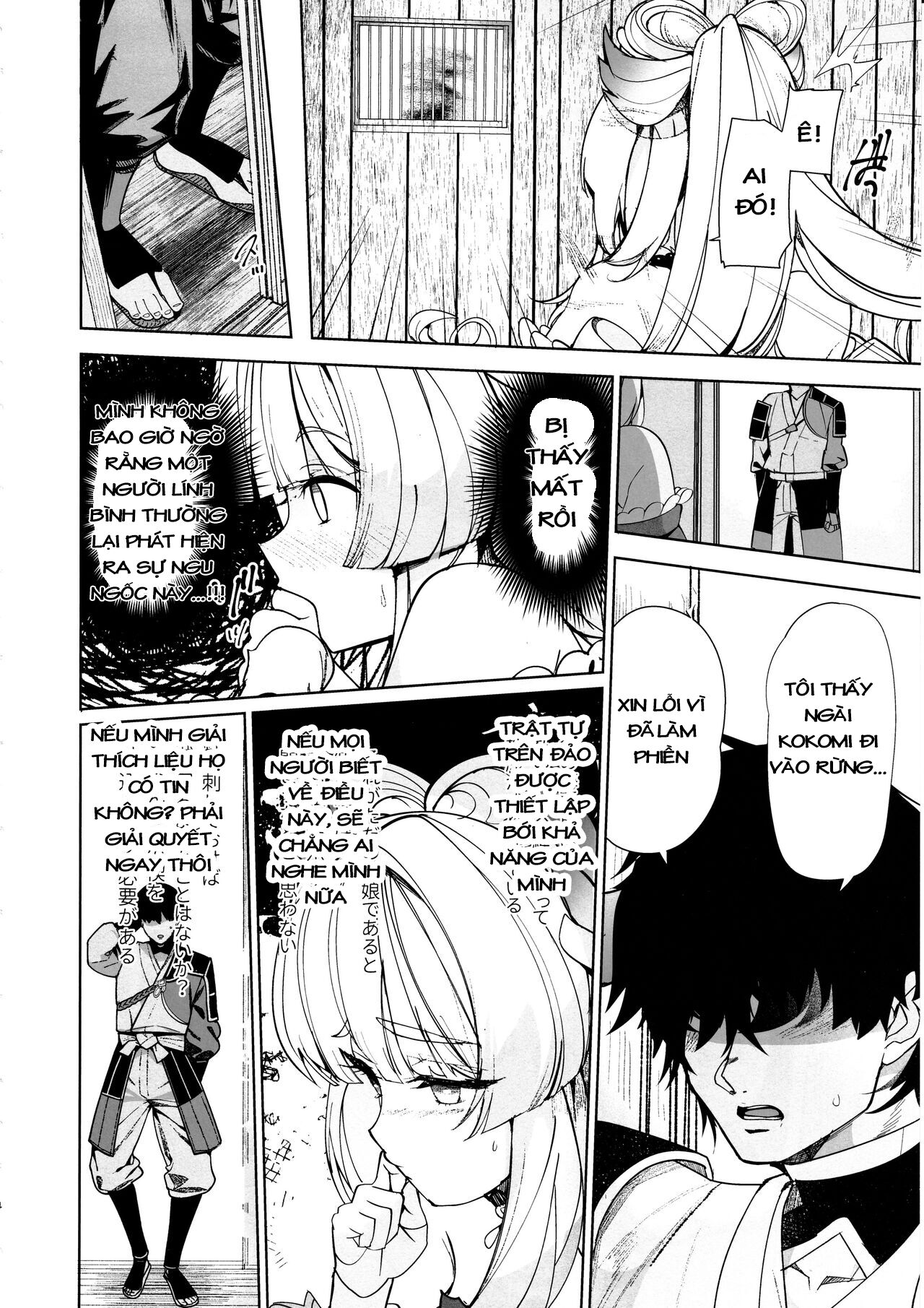 (C102) [AMAYADORI+ (Harenochiame)] Kaigi Shima no Himitsu no Heya (Genshin Impact) [Vietnamese Tiếng Việt] image number 3