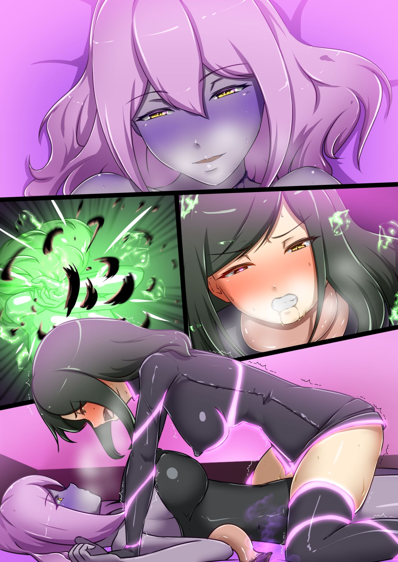 [でゅう]ウチの子がえっちな敵と戦って敗北する話 ～十色vsカディラ後編～ image number 122