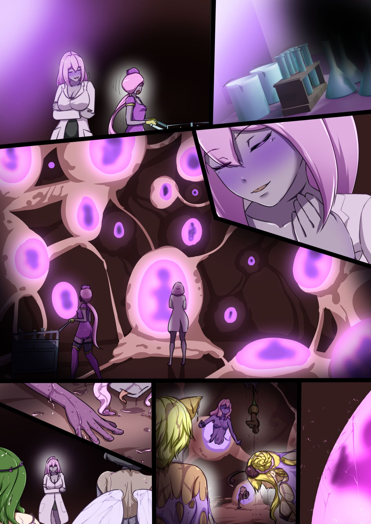 [でゅう]ウチの子がえっちな敵と戦って敗北する話 ～十色vsカディラ後編～ image number 125