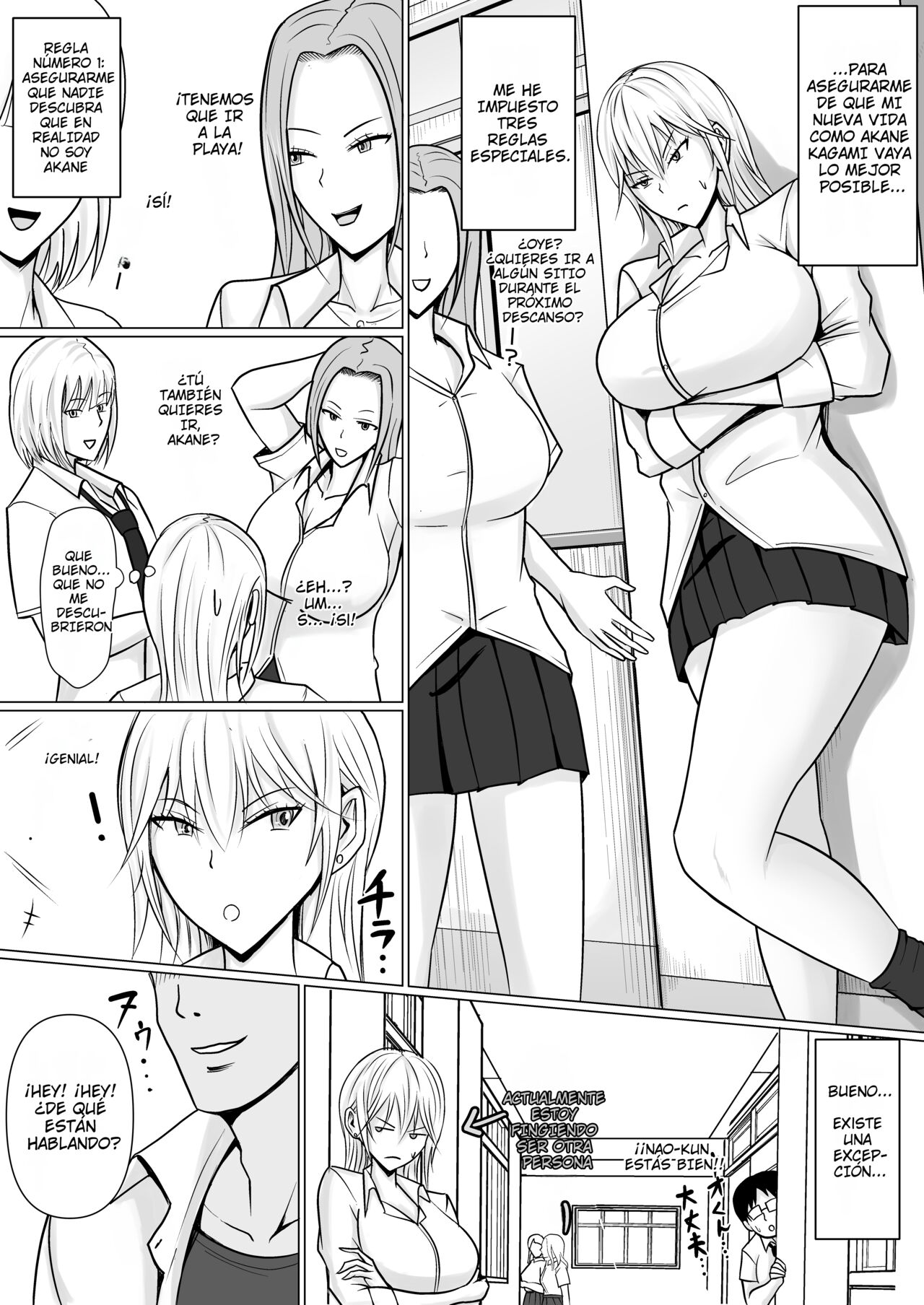 [Takino Mishin] Class no Yankee Joshi ni Hyoui | Poseí a la Chica Rebelde de Clase [Spanish] [TF Scans] 画像番号 30